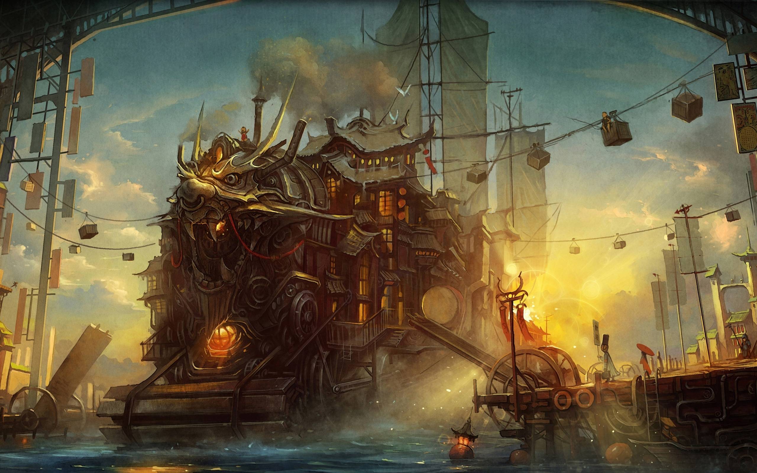 Steampunk Desktop Backgrounds Wallpaper Cave