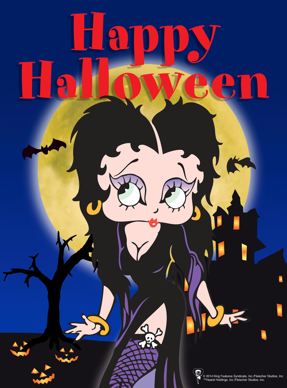 Betty Boop Halloween Wallpapers Wallpaper Cave