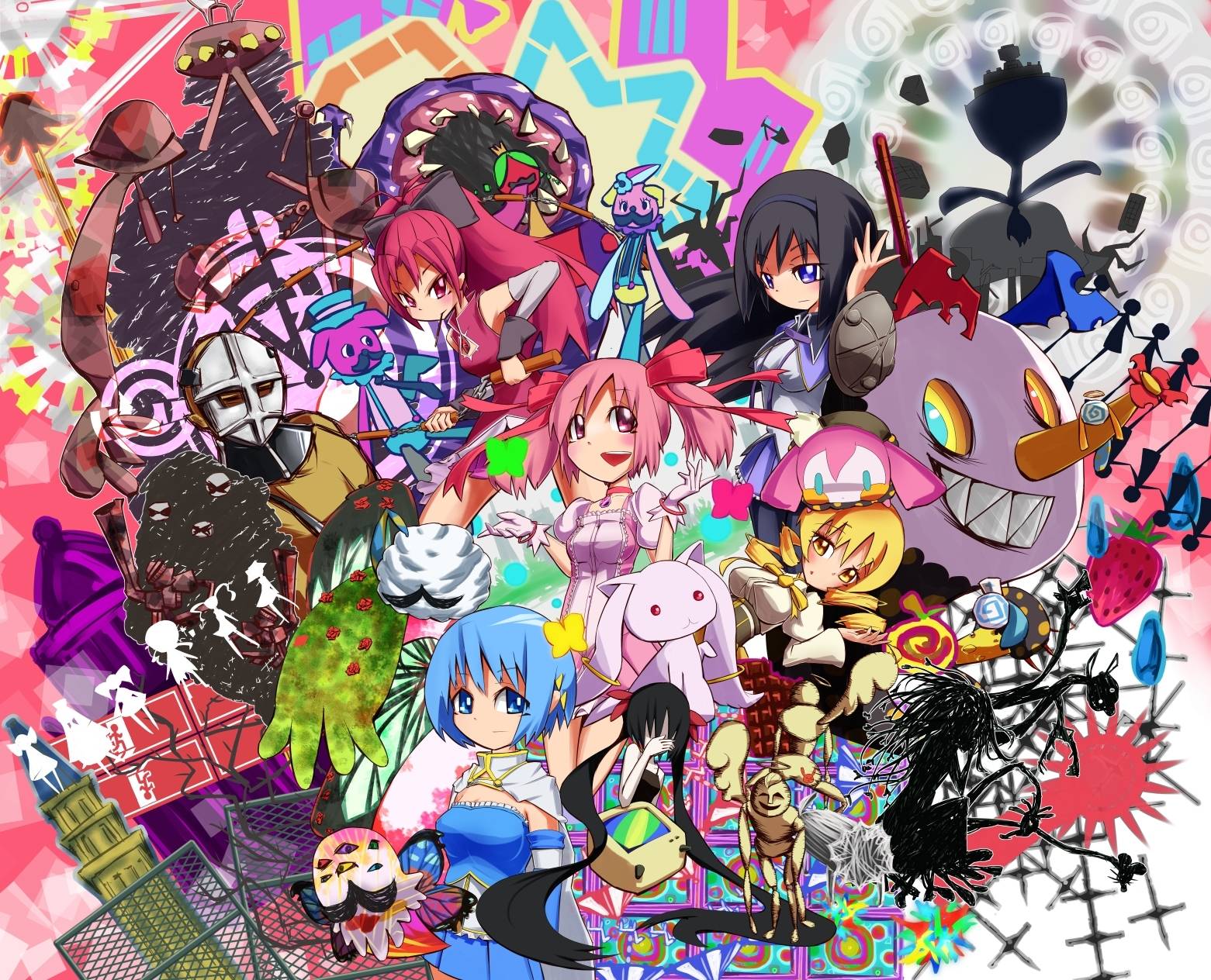 Mahou Shoujo Madoka Magica Wallpapers Wallpaper Cave