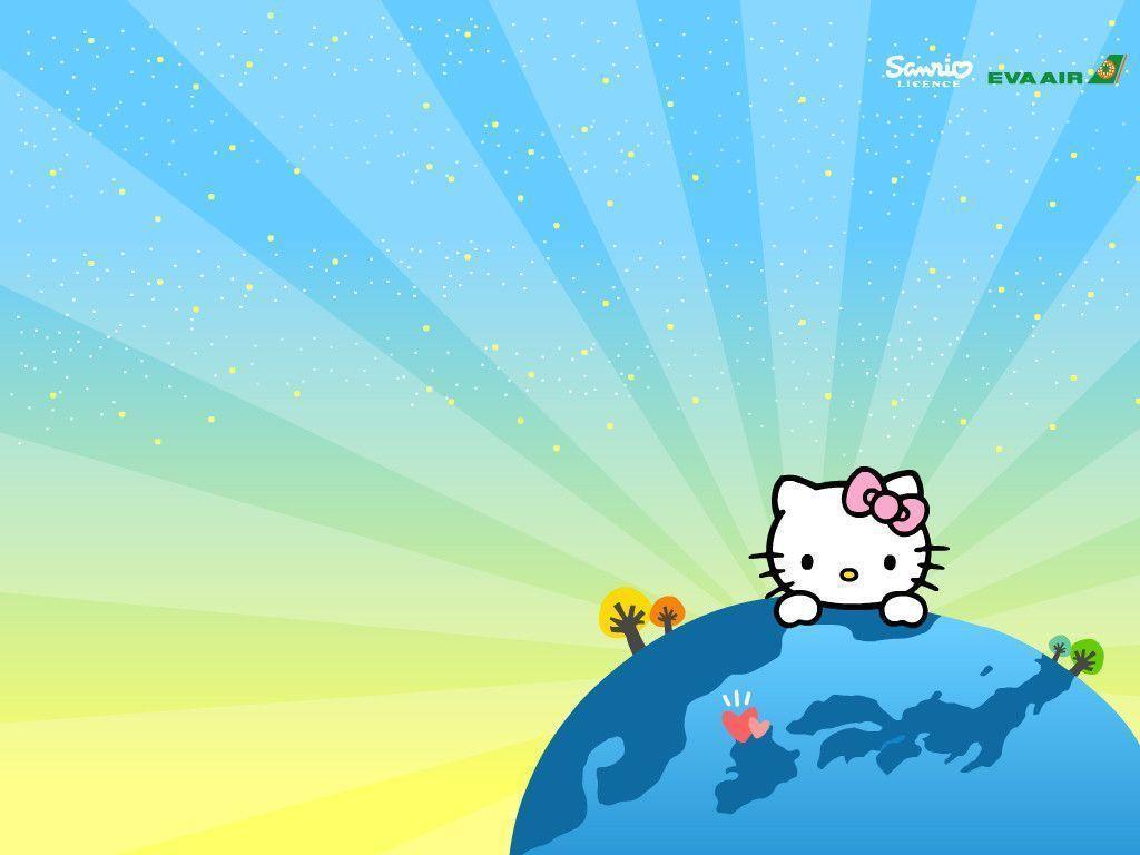 Blue Hello Kitty Wallpapers Wallpaper Cave