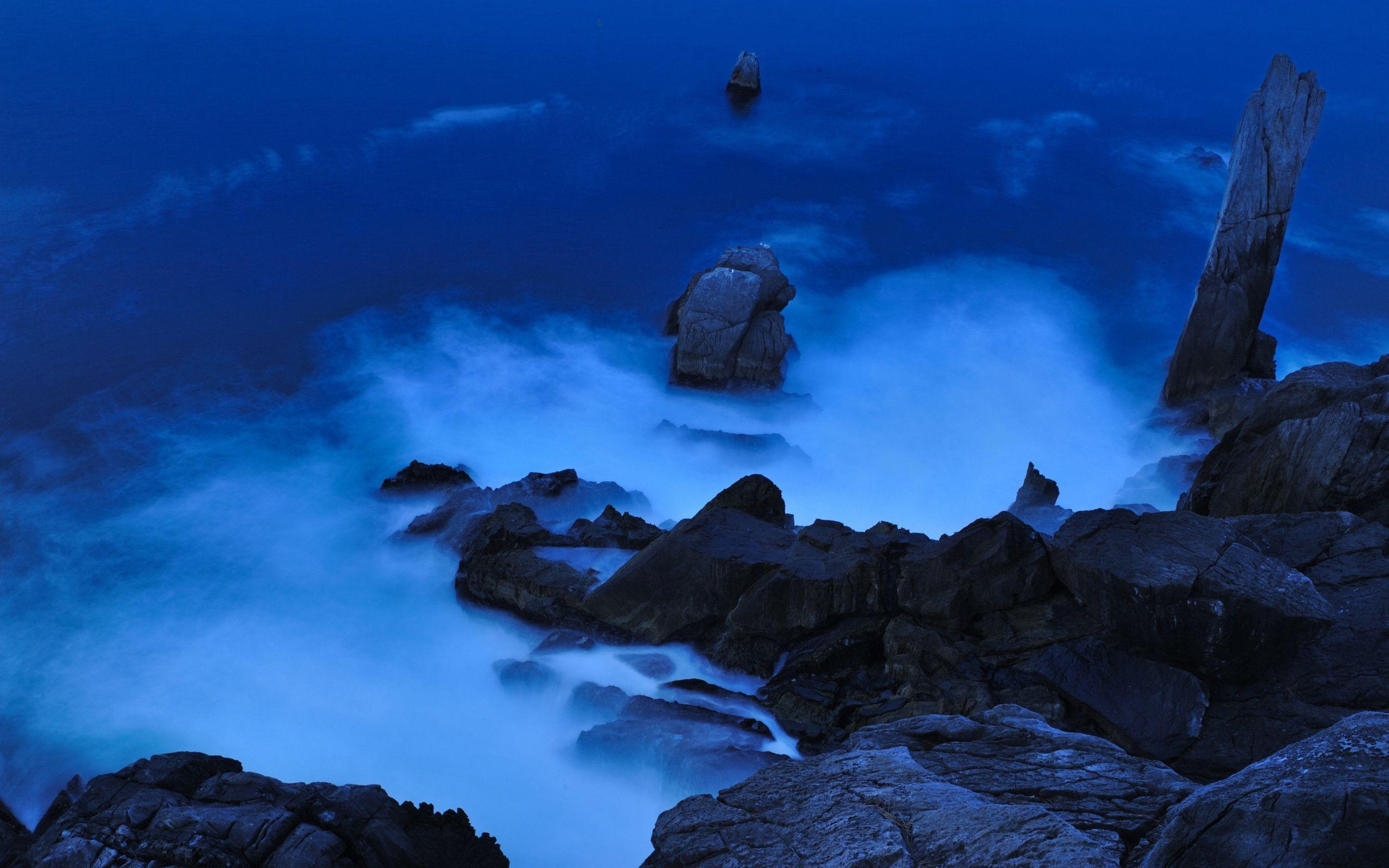 Deep Blue Wallpapers Wallpaper Cave