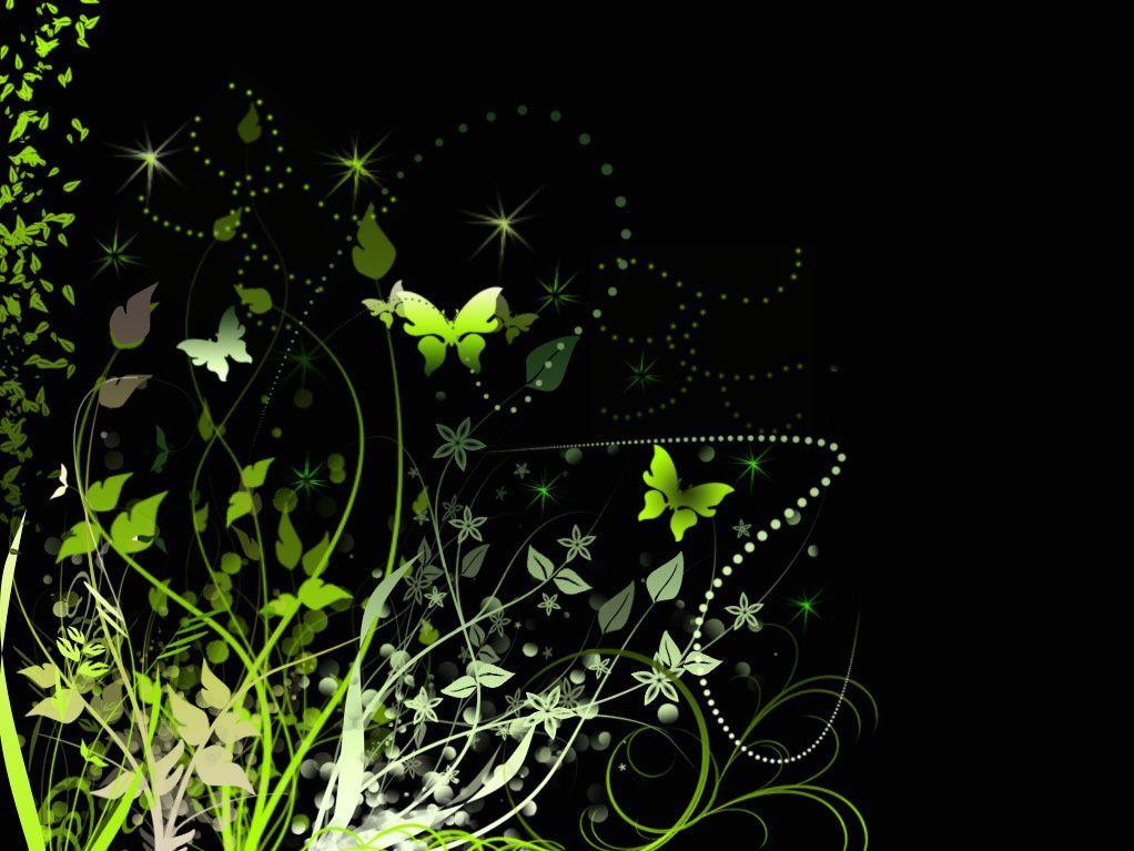 Green Butterfly Wallpapers Wallpaper Cave