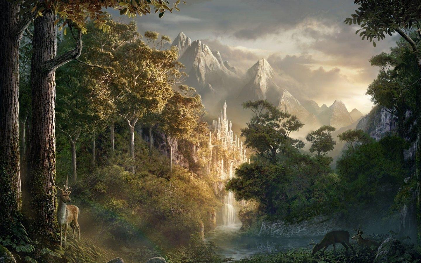 Fantasy Landscape Wallpapers Wallpaper Cave