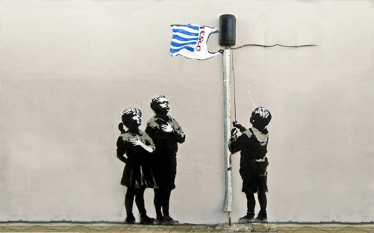 Banksy Backgrounds Wallpaper Cave