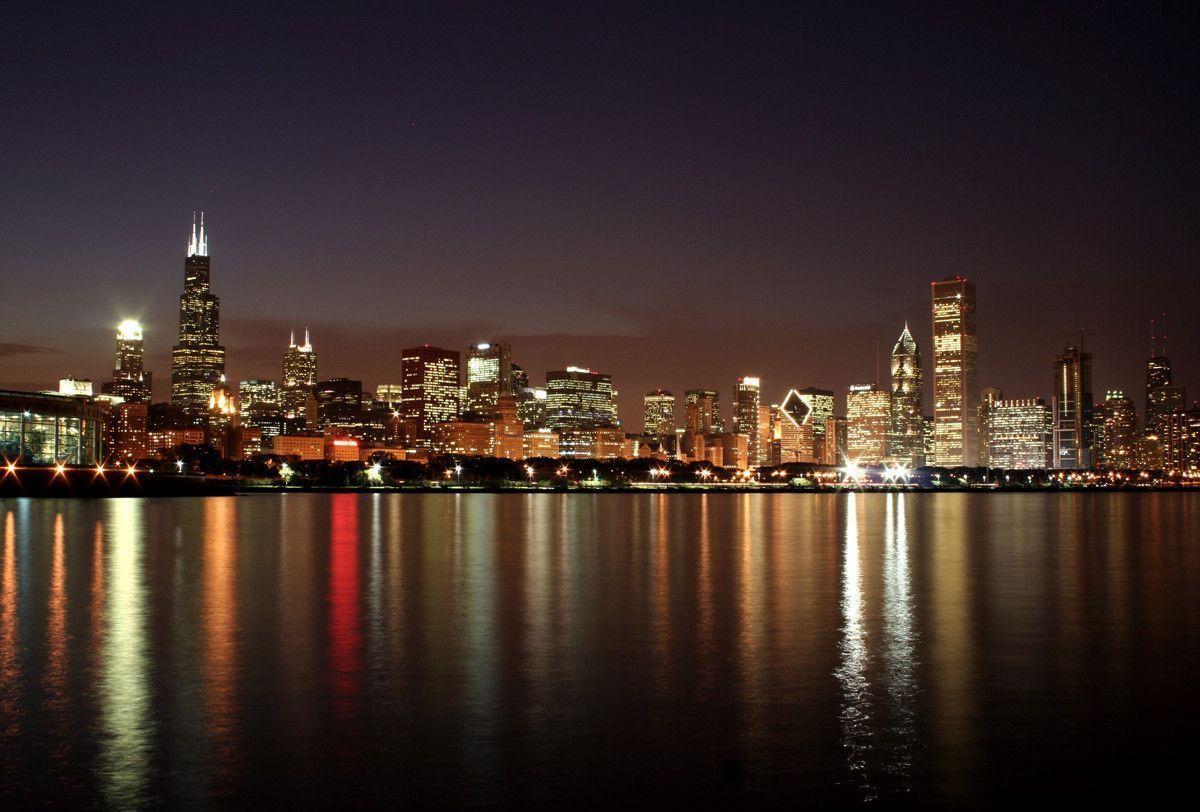 Chicago Skyline Wallpapers Wallpaper Cave