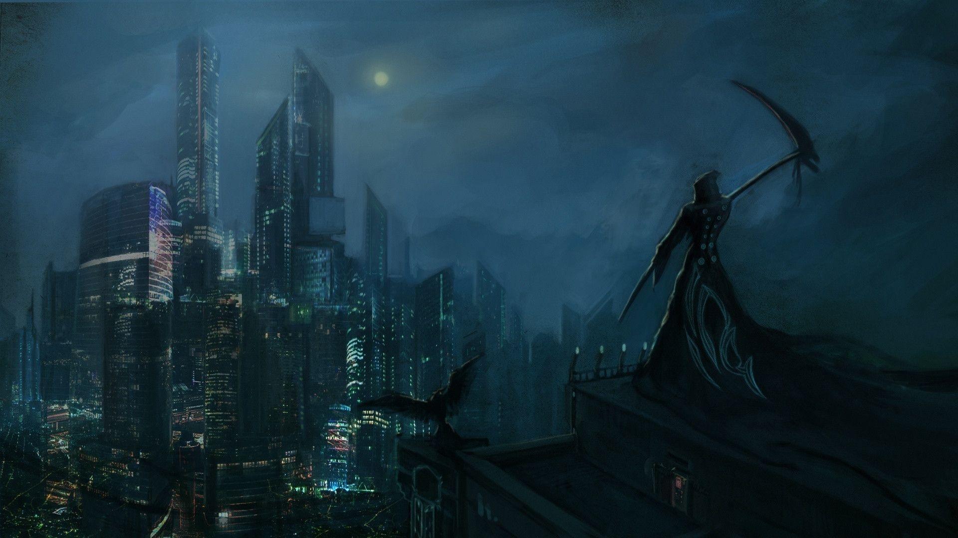 Dark Grim Reaper Wallpapers Wallpaper Cave