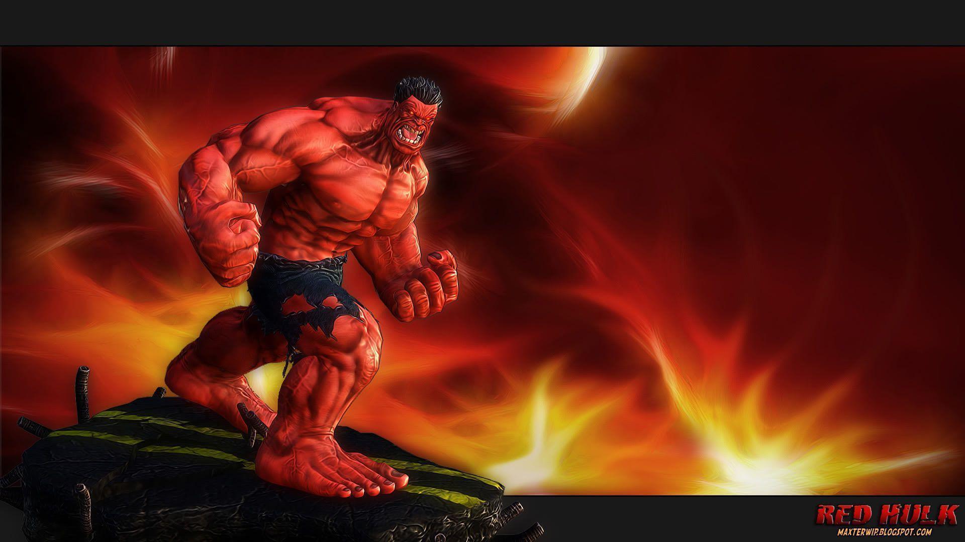 Red Hulk Wallpapers Wallpaper Cave