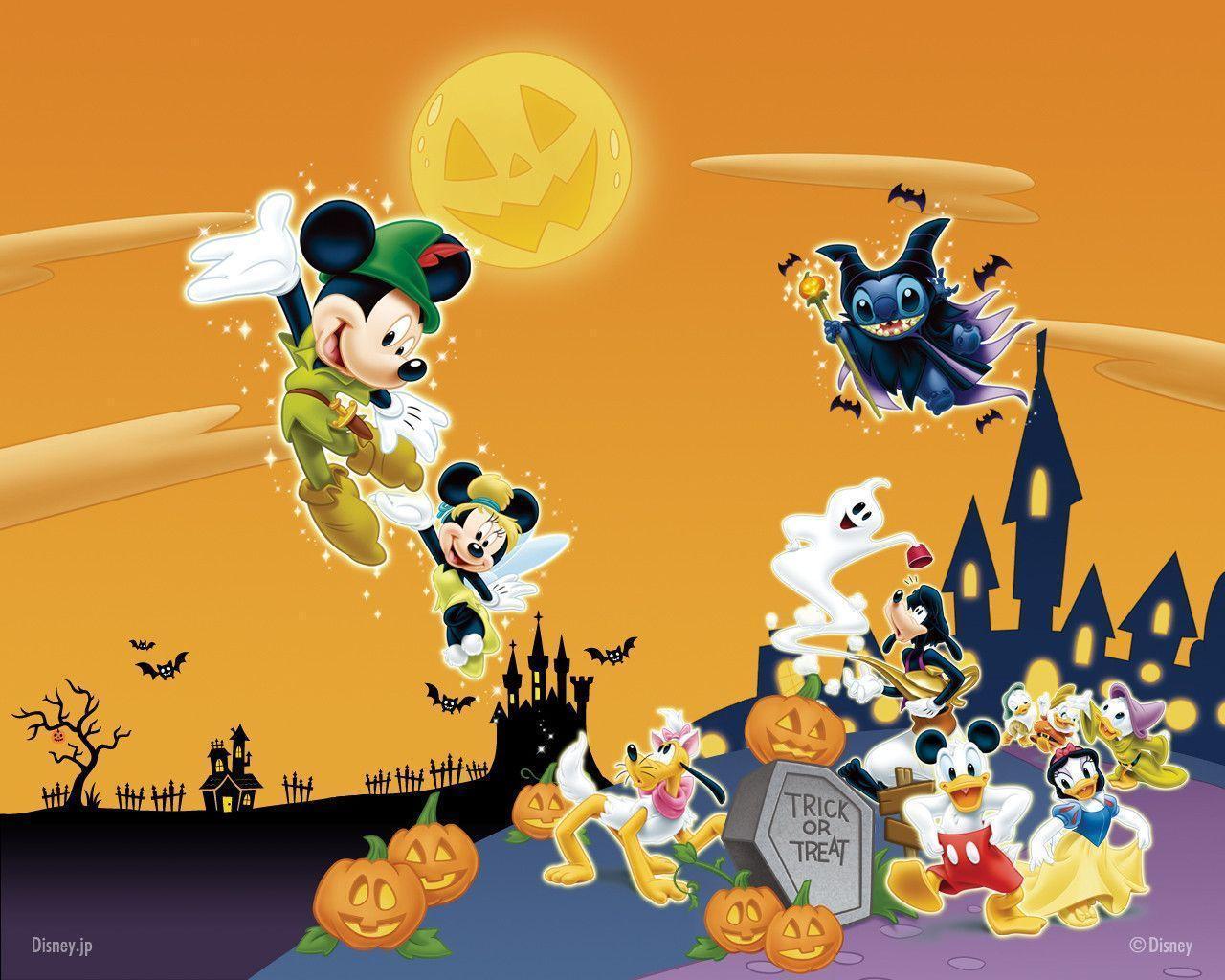 Tinkerbell Halloween Backgrounds