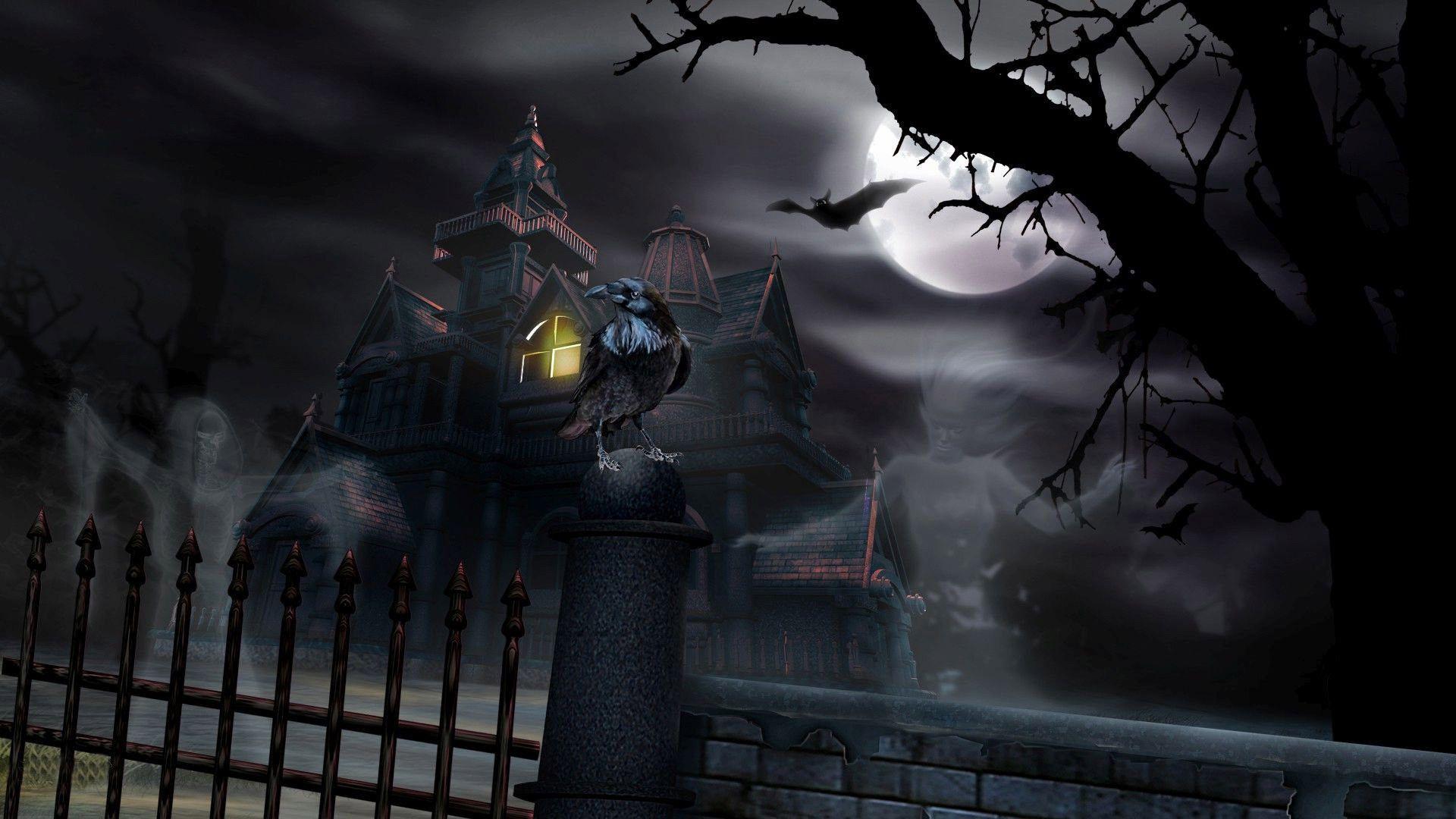 Haunted House Wallpapers Wallpaper Cave