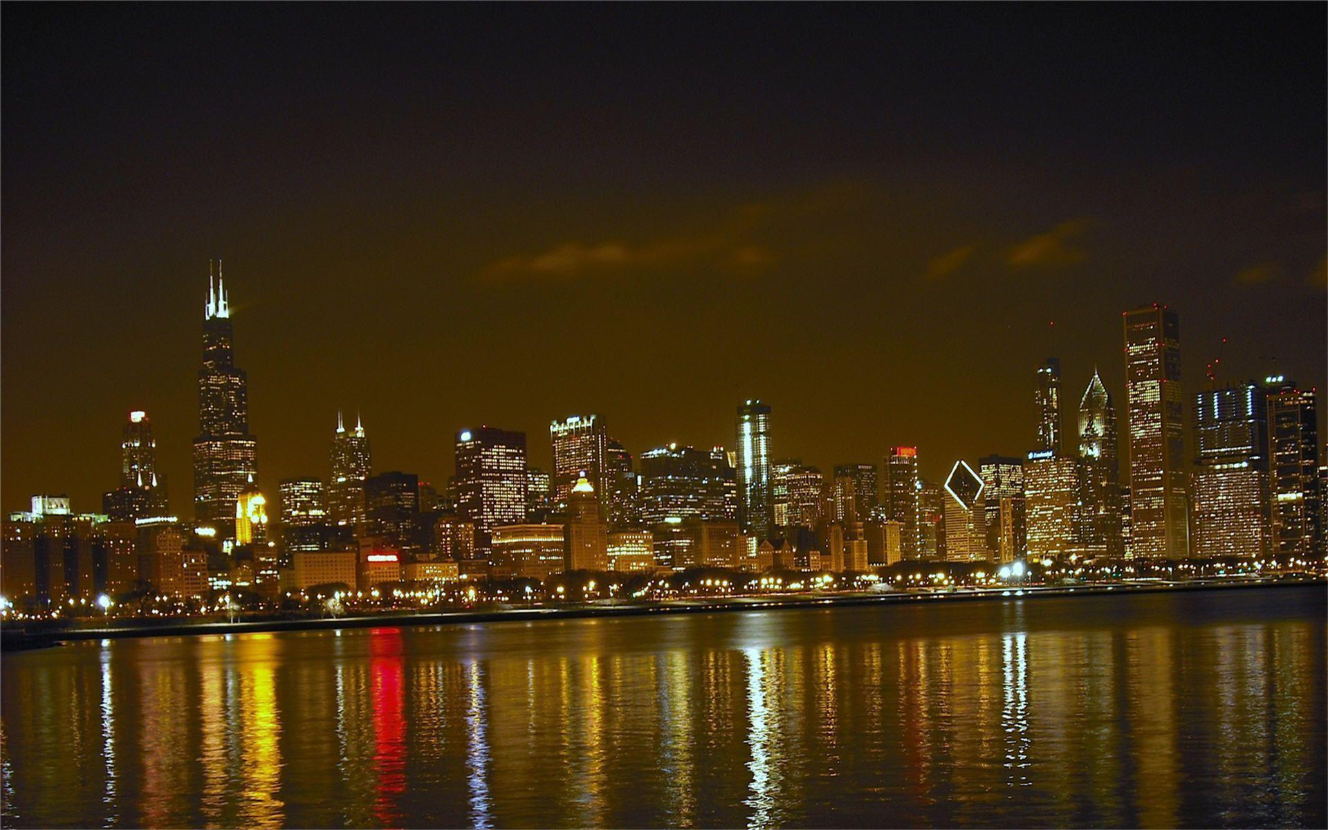 Chicago Skyline Wallpapers Wallpaper Cave