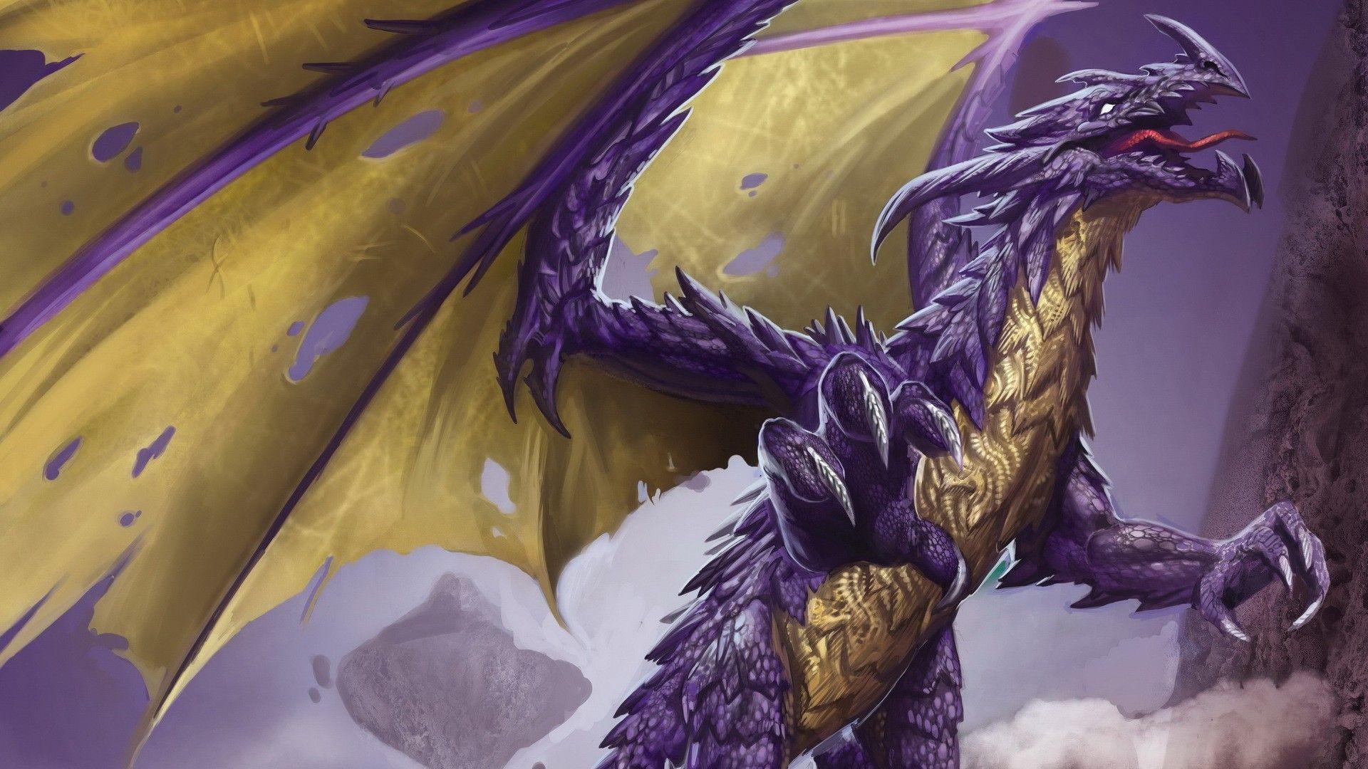 Purple Dragon Wallpapers Wallpaper Cave