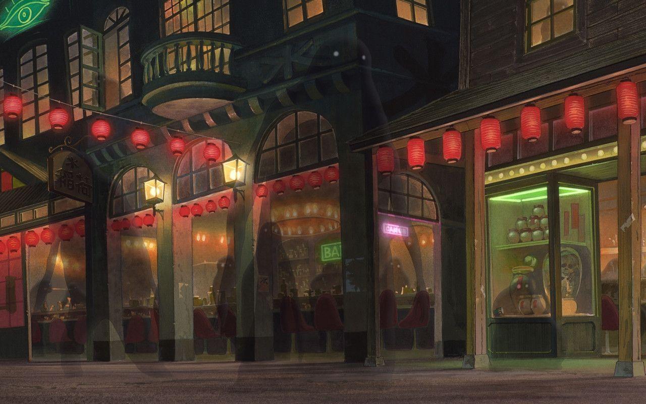Spirited Away Backgrounds Wallpaper Cave