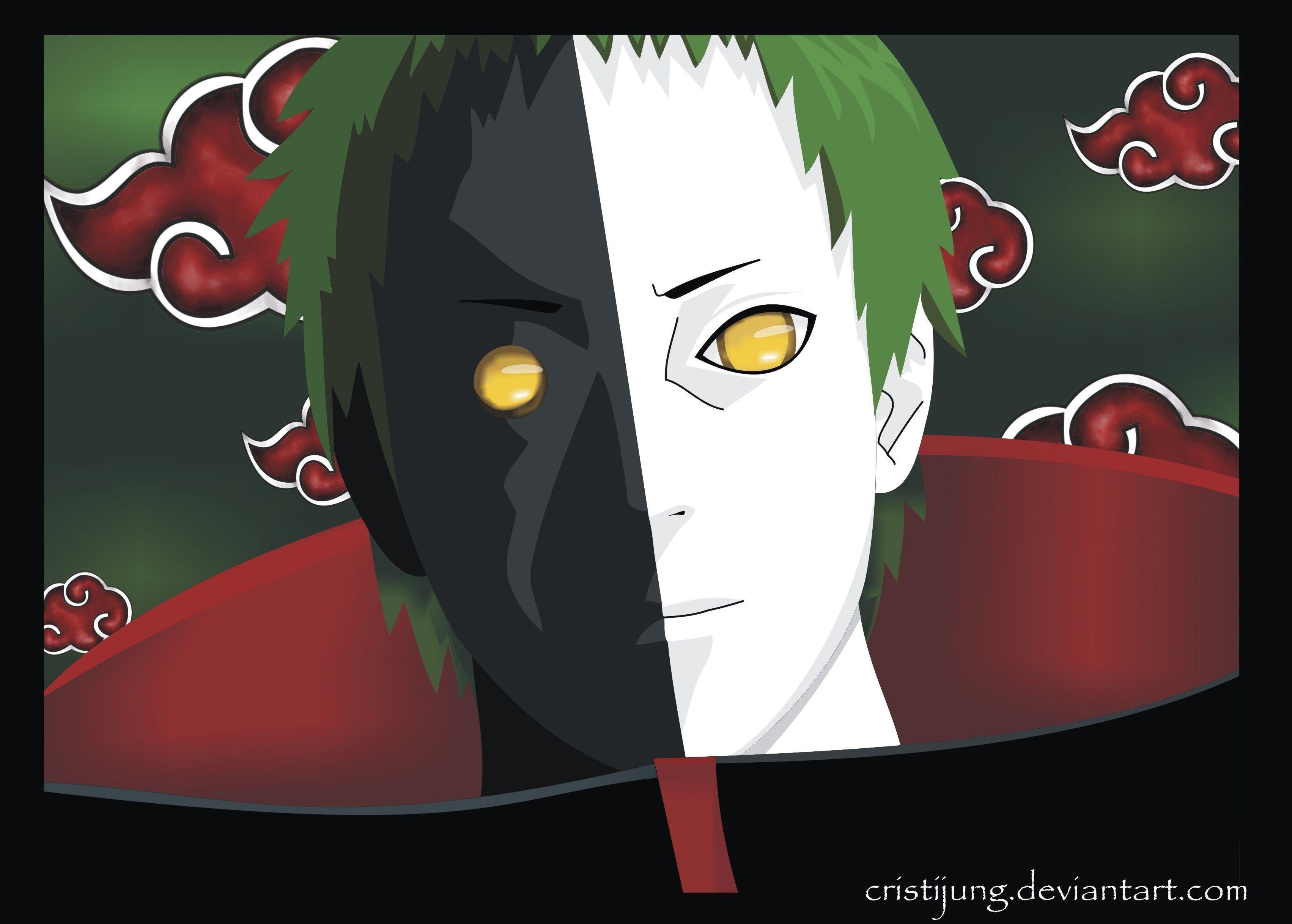 Zetsu Akatsuki Wallpapers Wallpaper Cave