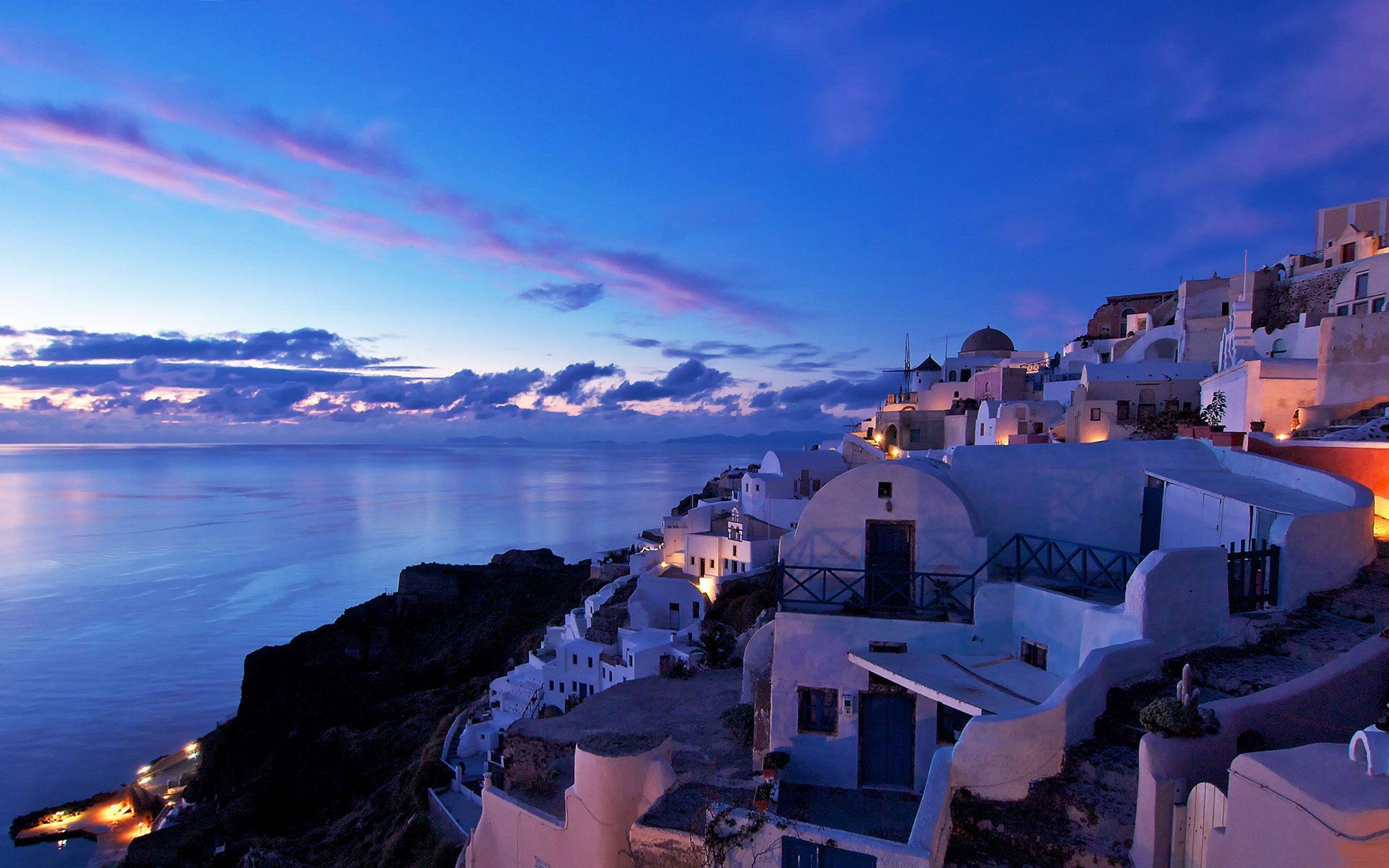 Santorini Wallpapers Wallpaper Cave