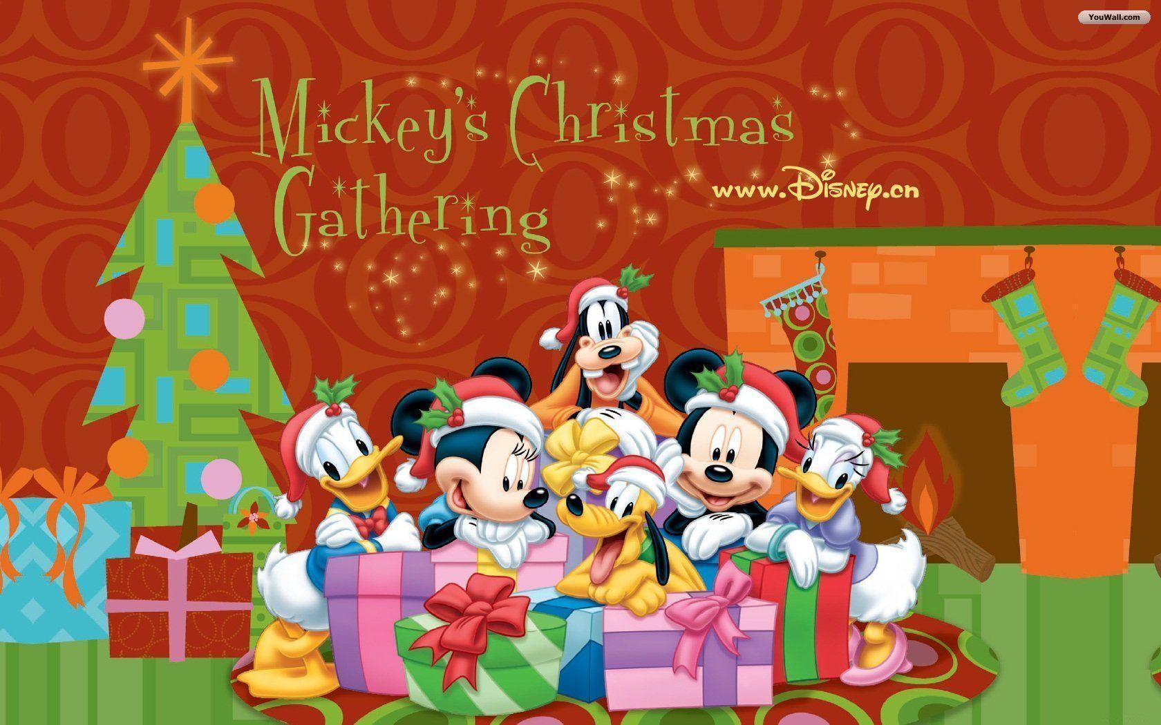 Disney Christmas Pictures For Desktop Disney Christmas Wallpapers Desktop Wallpaper Cave