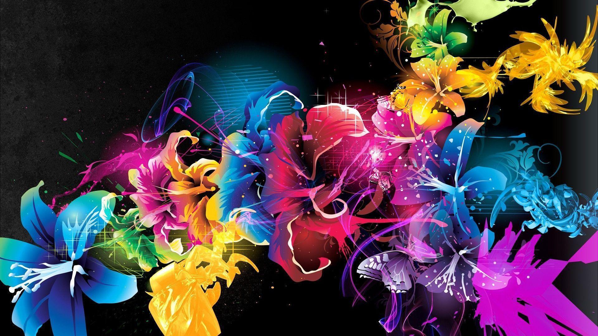 Colorful Flower Wallpapers Wallpaper Cave