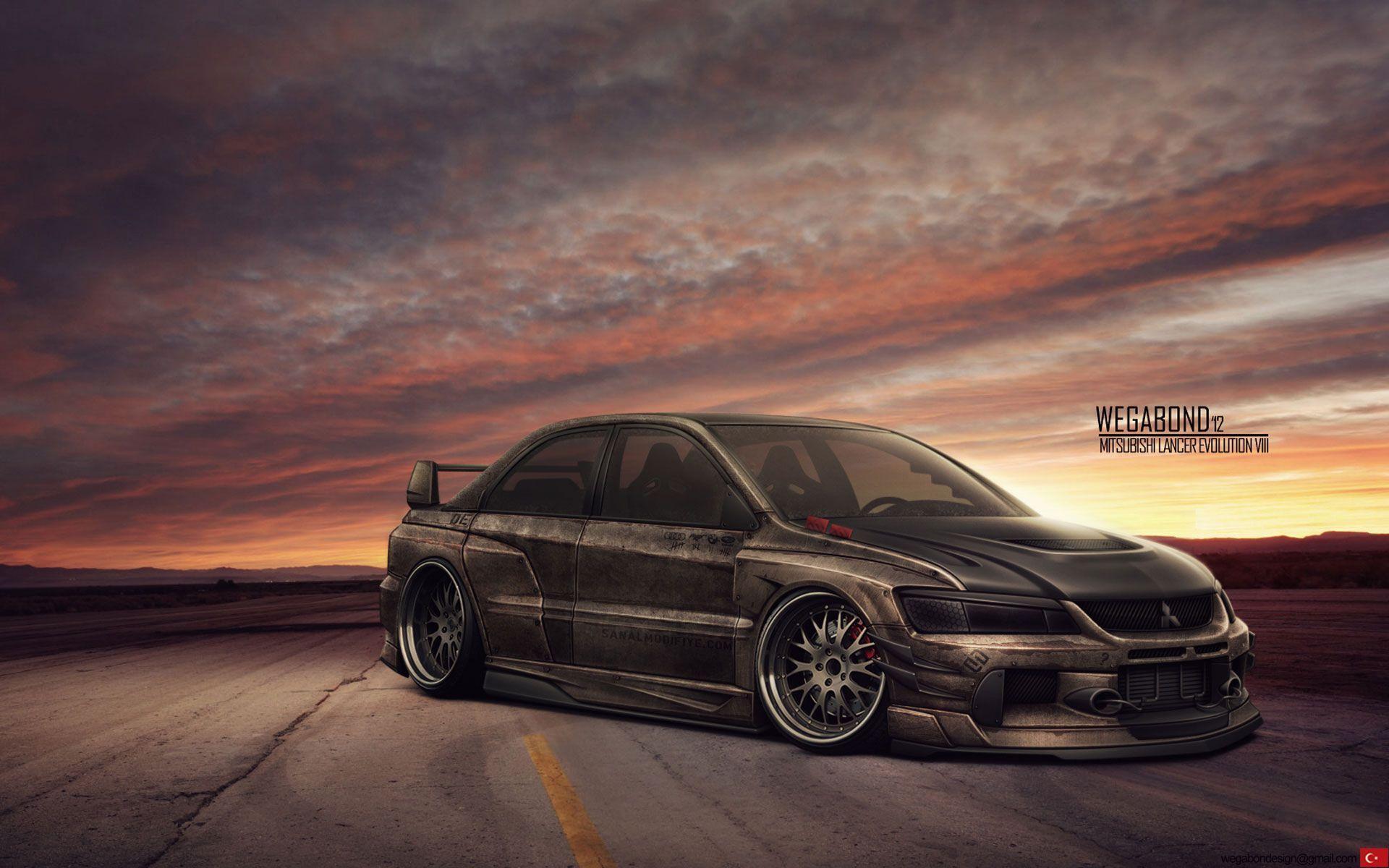 Mitsubishi Lancer Evolution Wallpapers Wallpaper Cave
