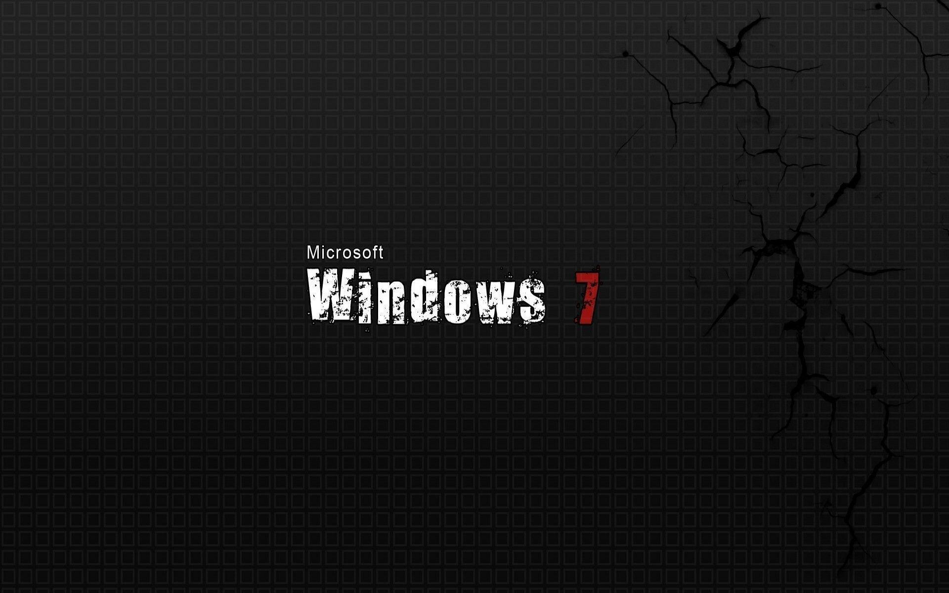 Windows 7 Black Backgrounds Wallpaper Cave