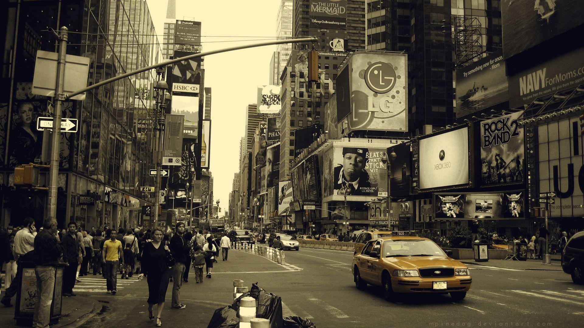 Times Square Wallpapers Wallpaper Cave