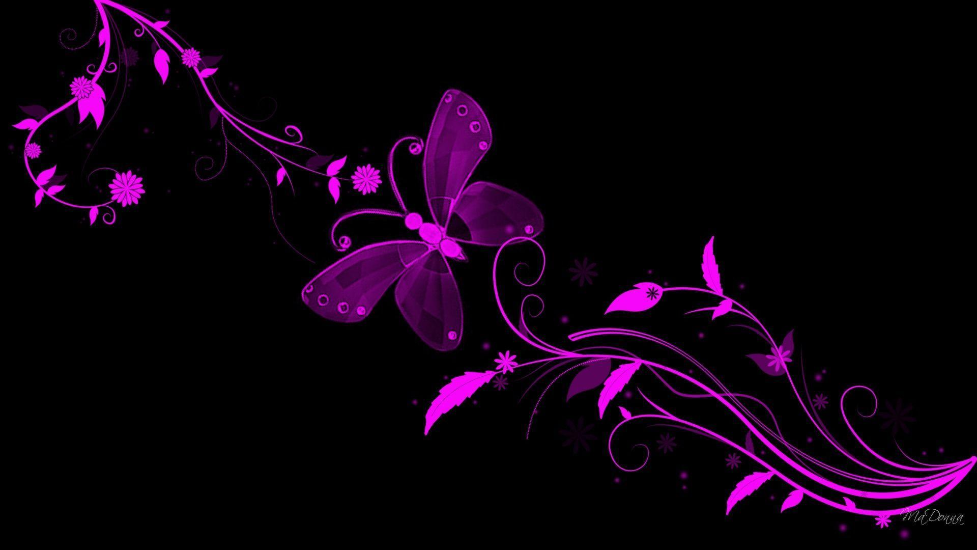 Black Purple Wallpapers Wallpaper Cave