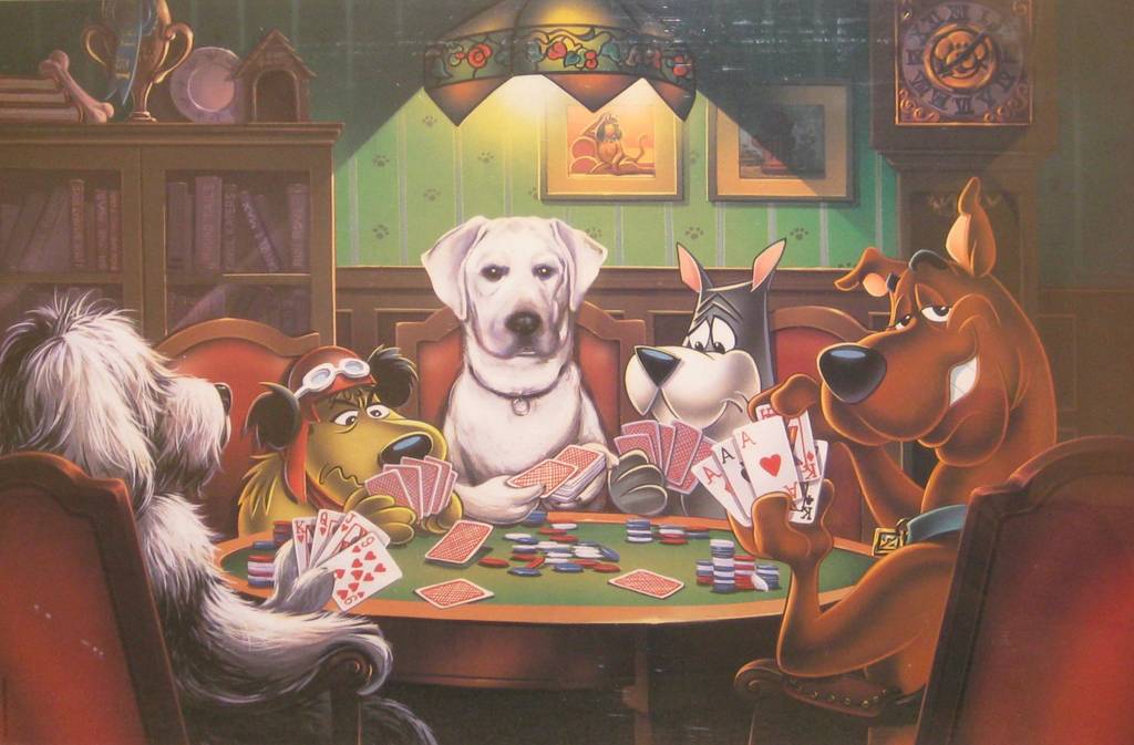Dogs Playing Poker Wallpapers Wallpaper Cave
