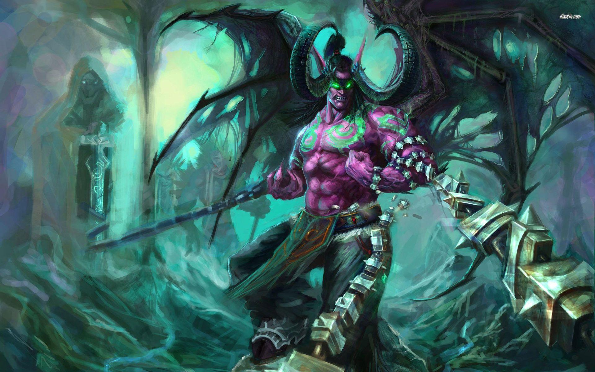 Illidan Stormrage Wallpapers Wallpaper Cave