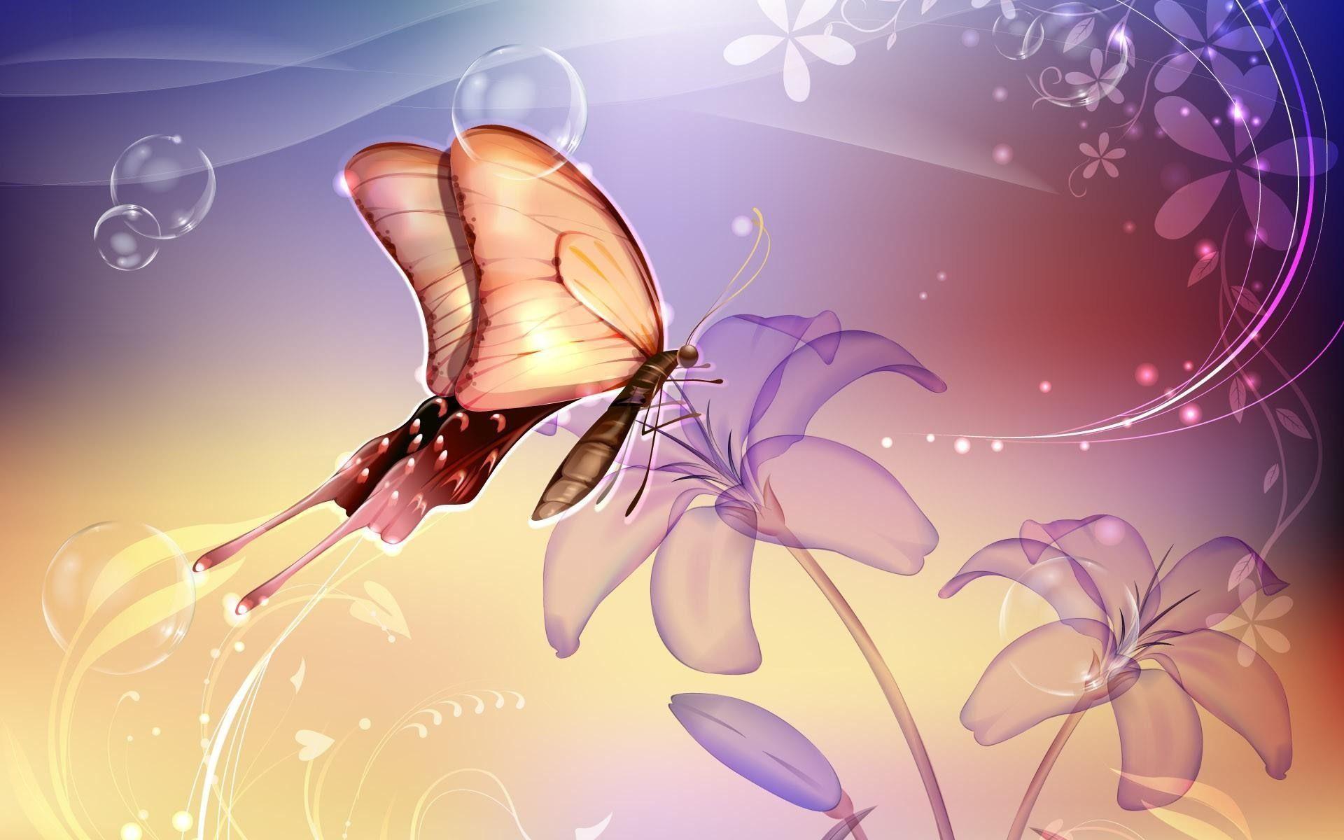 Desktop Backgrounds Butterflies Wallpaper Cave