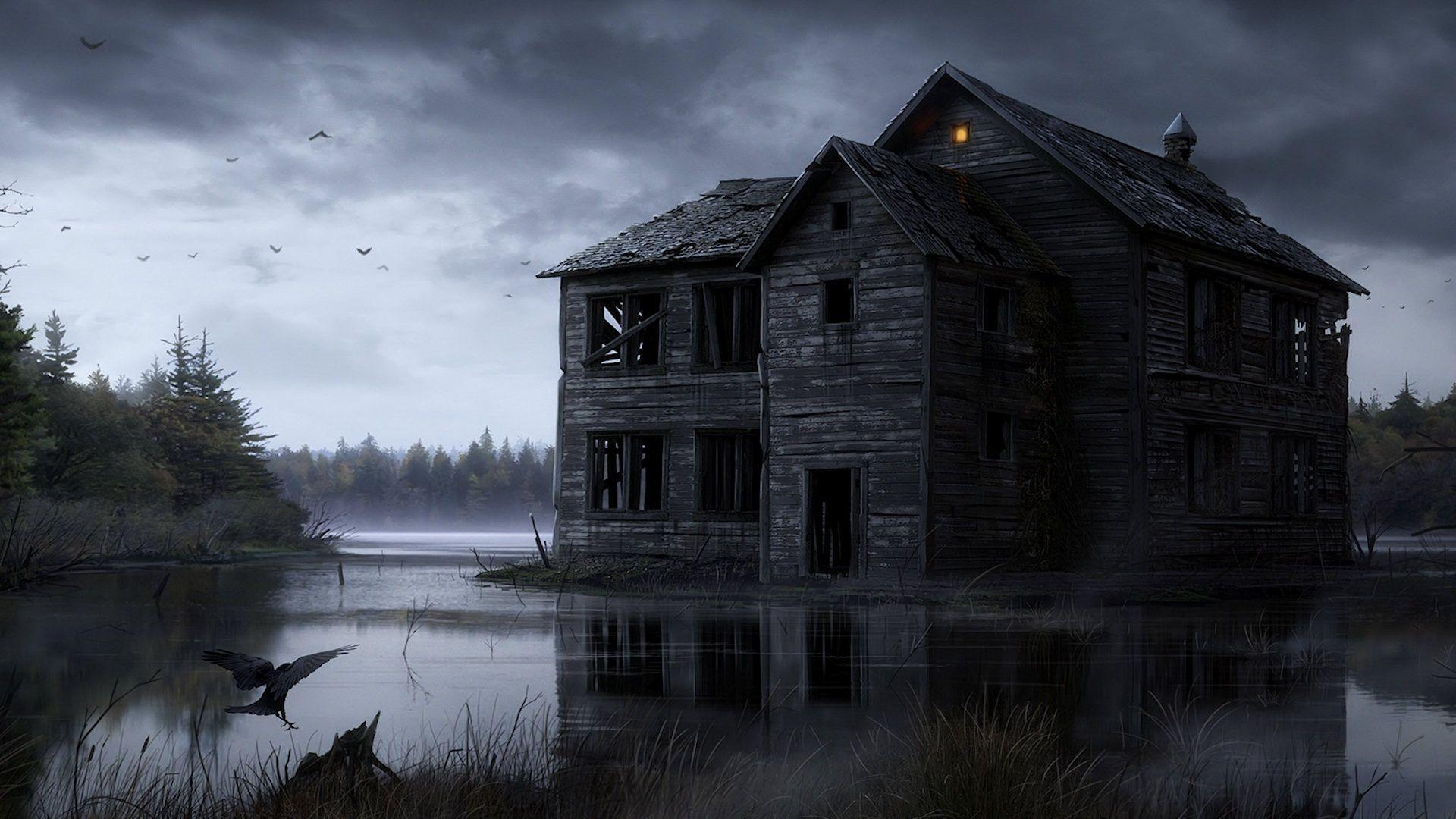 Haunted House Wallpapers Desktop Wallpaper Cave