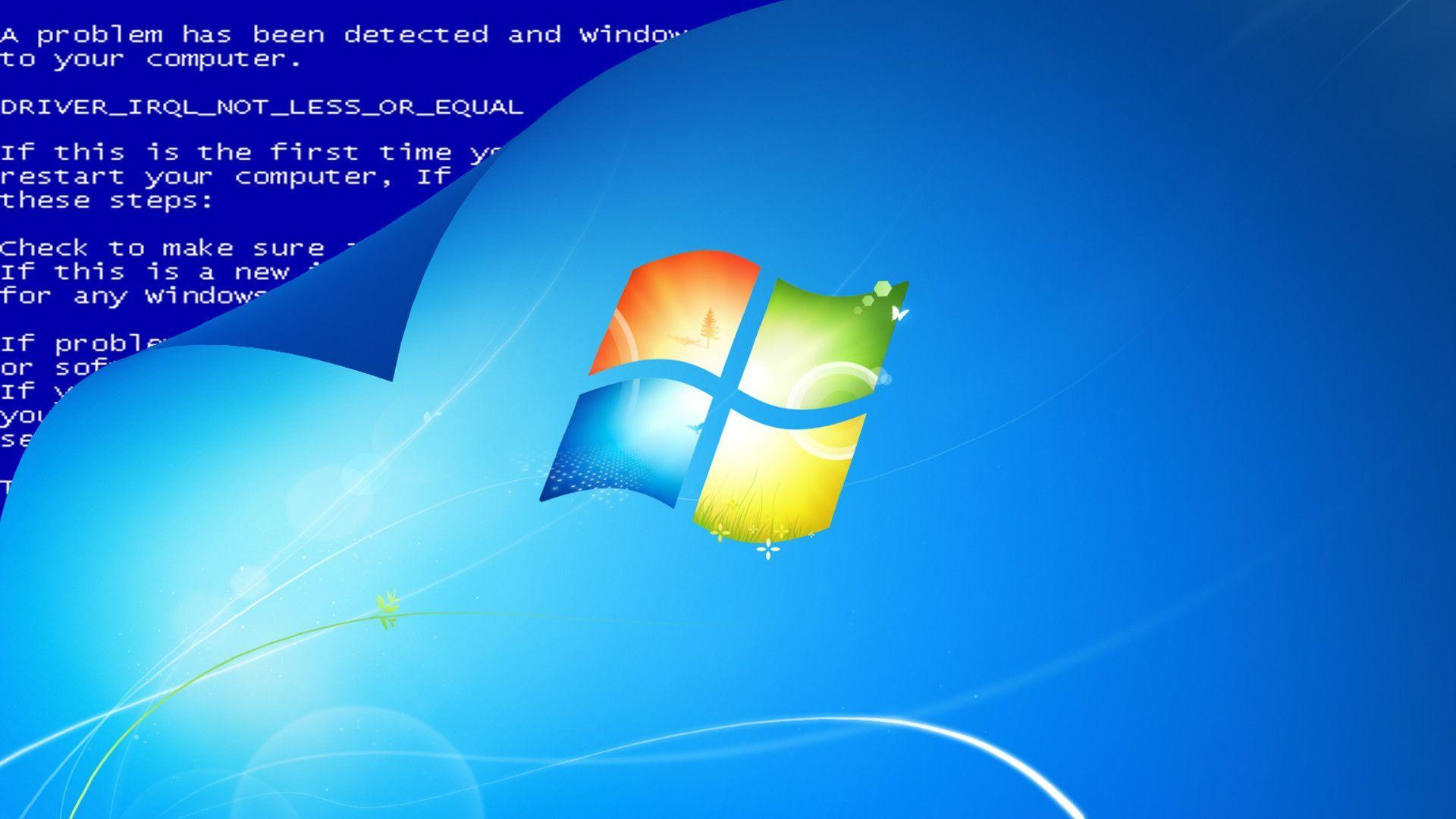 Funny Blue Screen Of Death Wallpaper Rusty Pixels