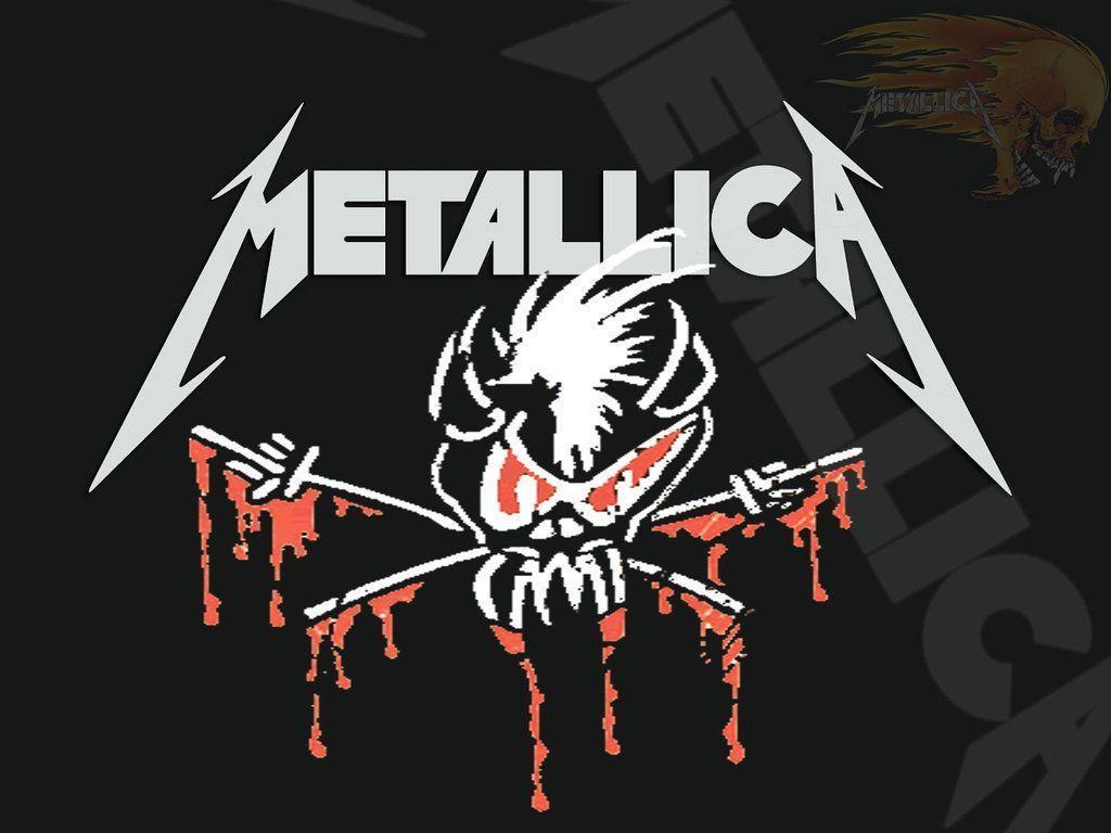 Metallica Logo Wallpapers Wallpaper Cave