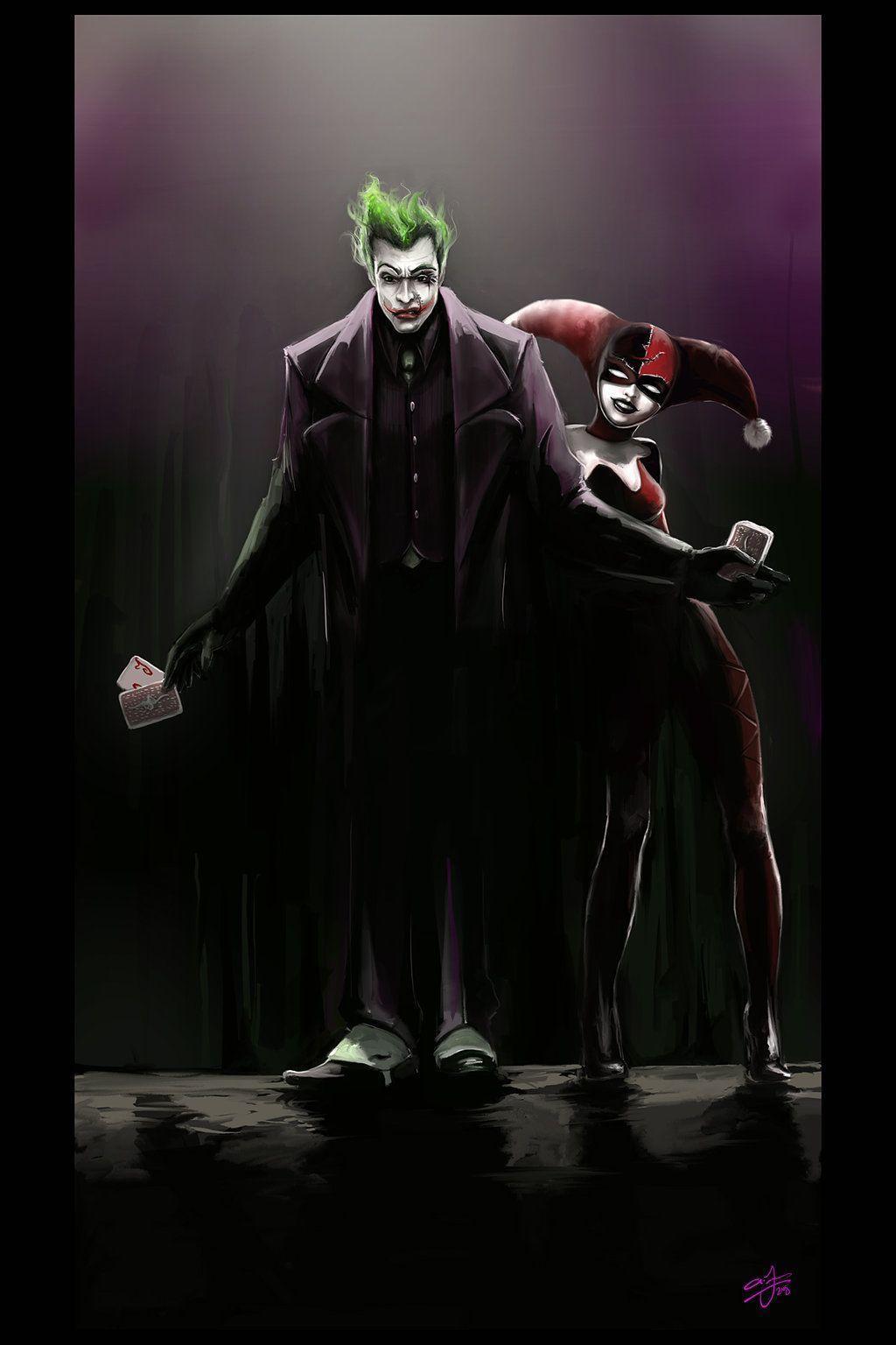 Joker And Harley Quinn Wallpapers Wallpaper Cave