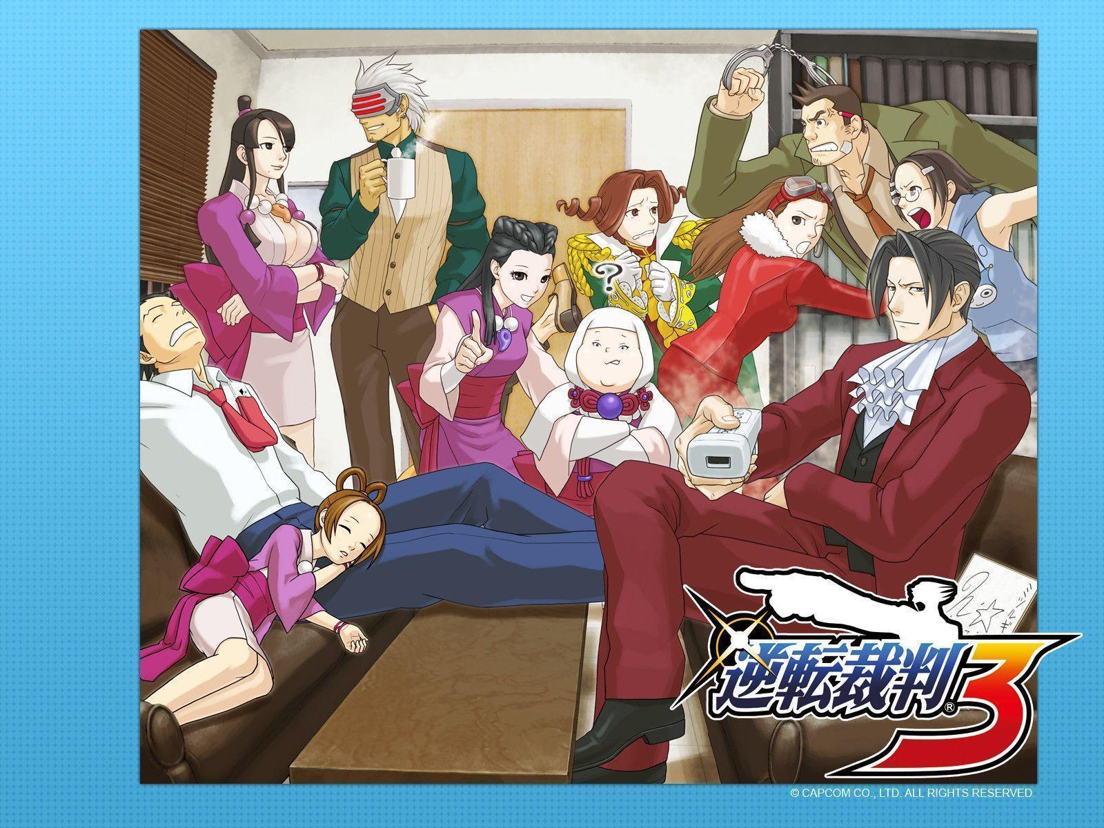 Ace Attorney Wallpapers Wallpaper Cave