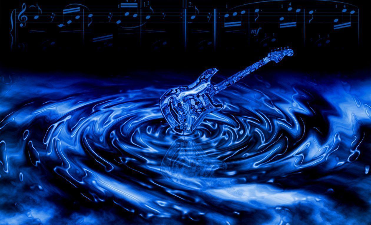 Blue Music Wallpapers Wallpaper Cave