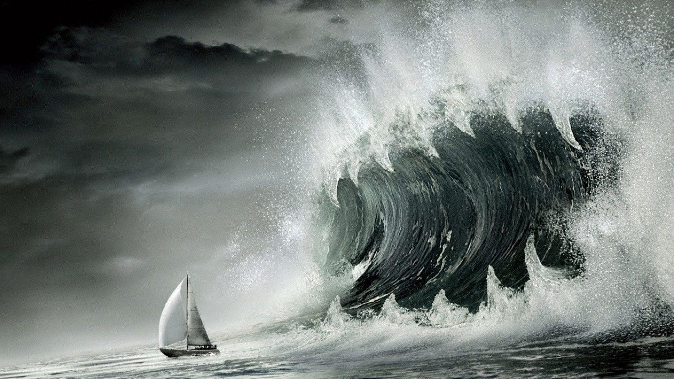 Tsunami Wallpapers Wallpaper Cave