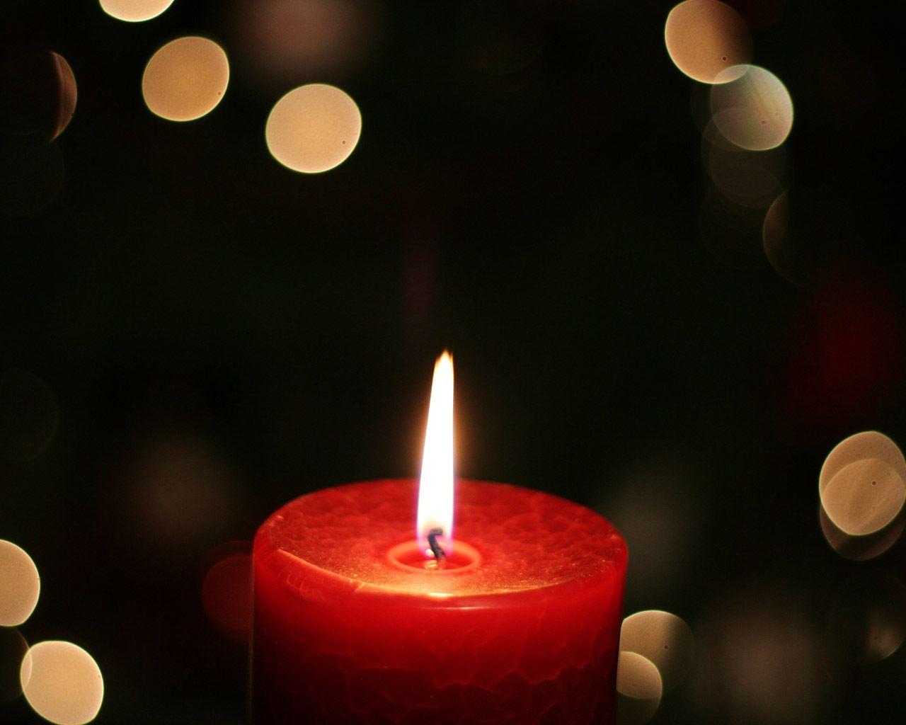 Christmas Candle Wallpapers Wallpaper Cave