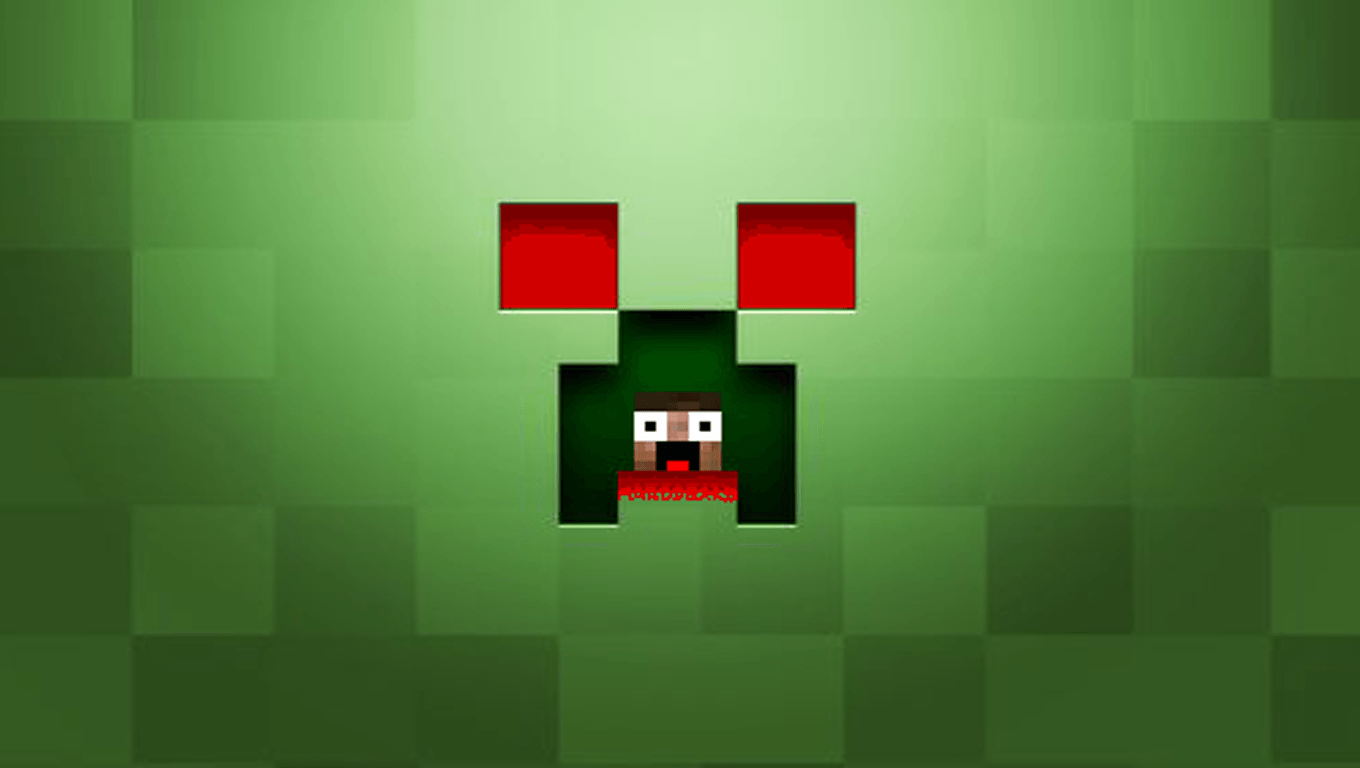 Creeper Face Wallpapers Wallpaper Cave