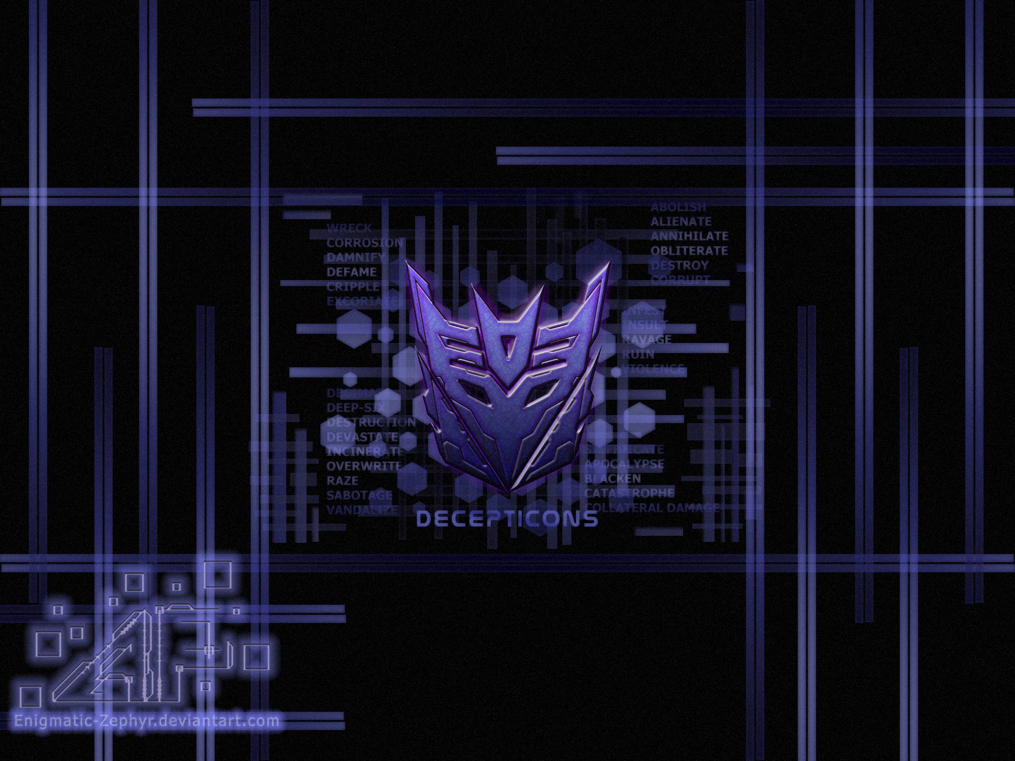 Decepticon Logo Wallpapers Wallpaper Cave
