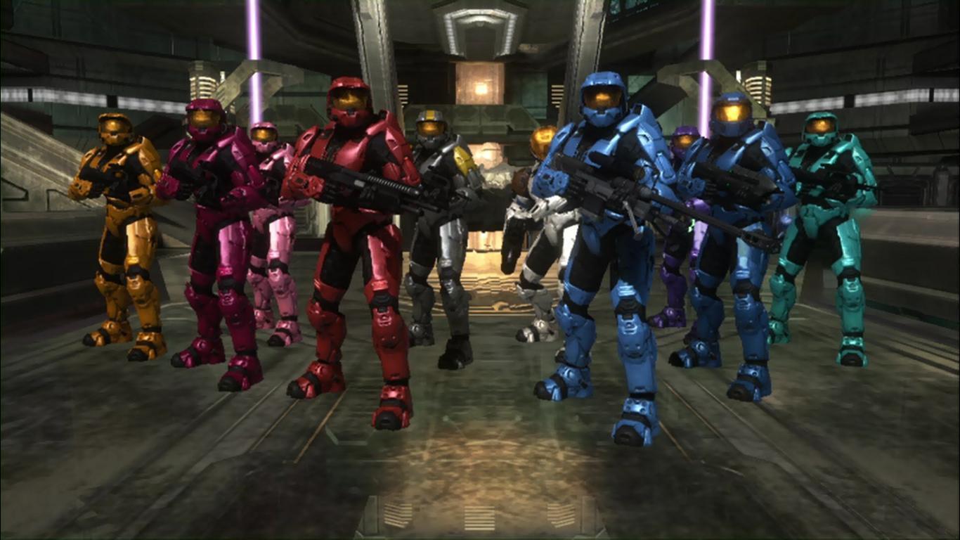 Red Vs. Blue Wallpapers Wallpaper Cave