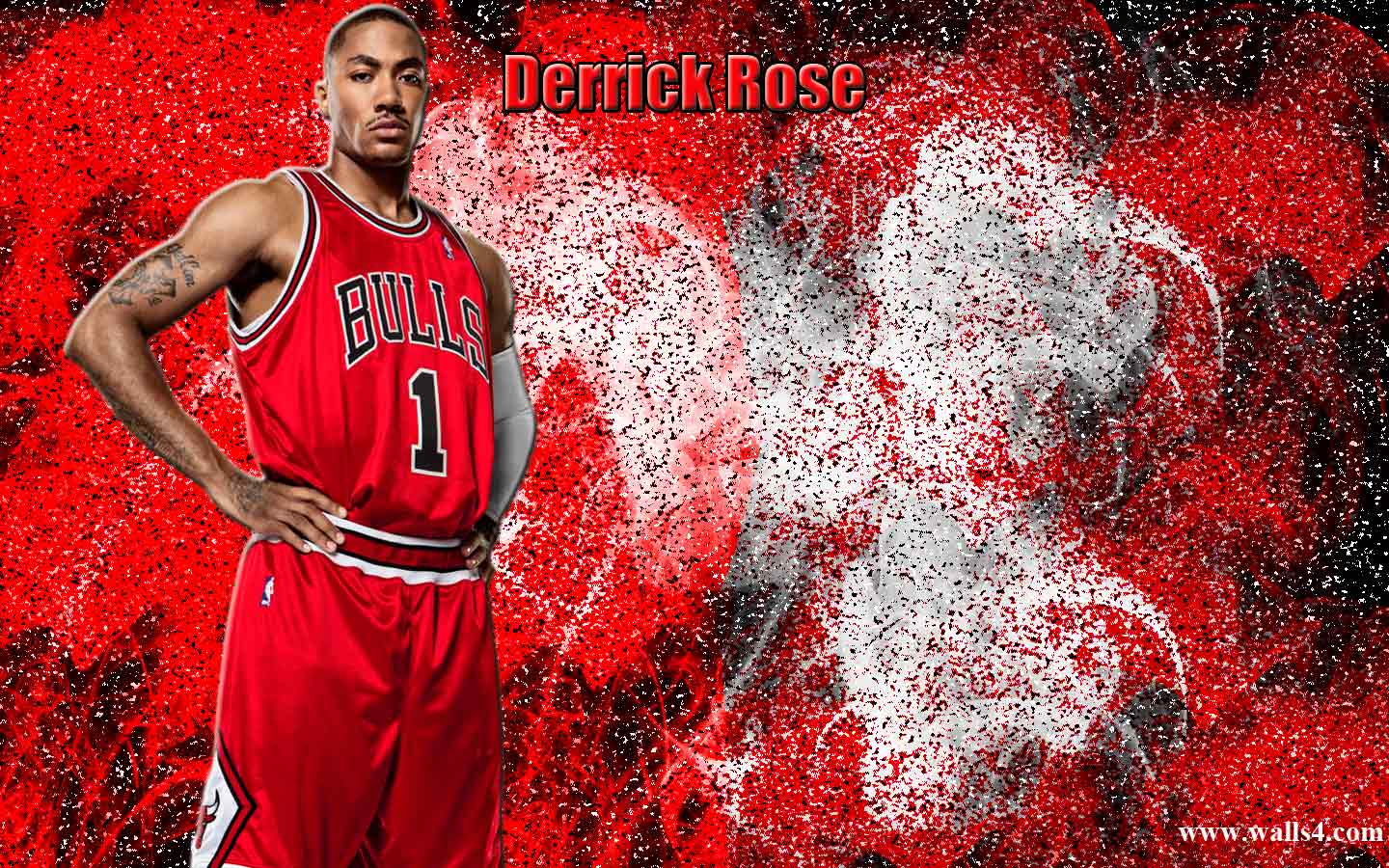 Derrick Rose Bulls Wallpapers Wallpaper Cave