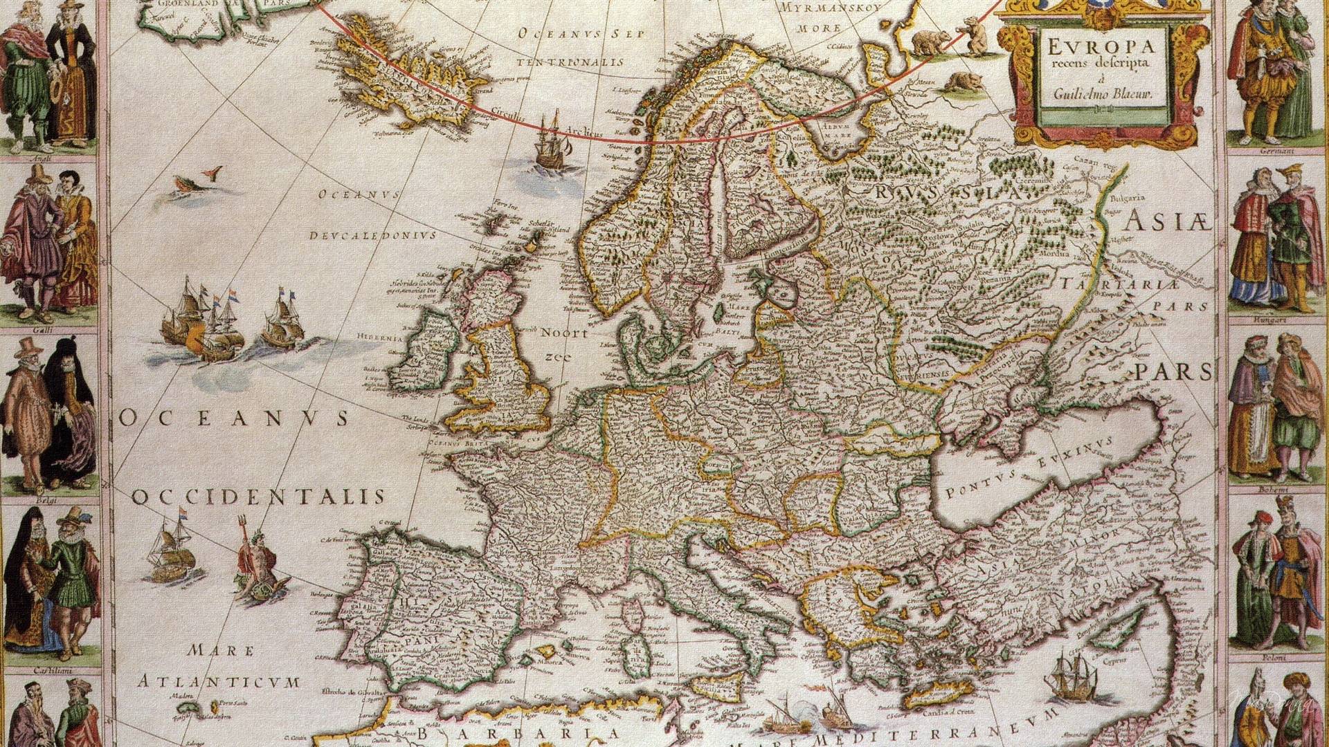 Vintage Map Wallpapers Wallpaper Cave