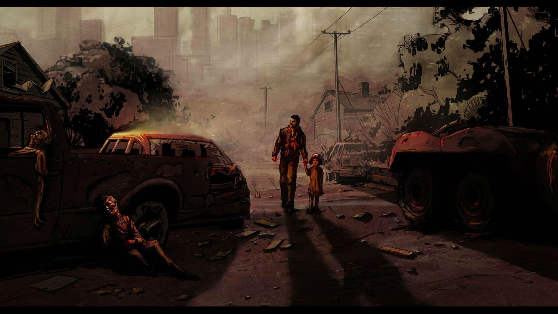The Walking Dead Game Wallpapers Wallpaper Cave