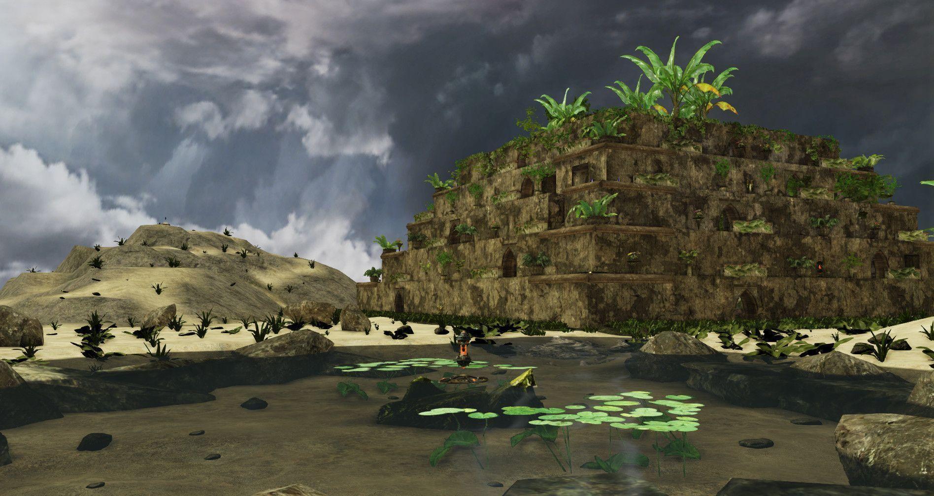 Hanging Gardens Of Babylon Wallpapers Wallpaper Cave