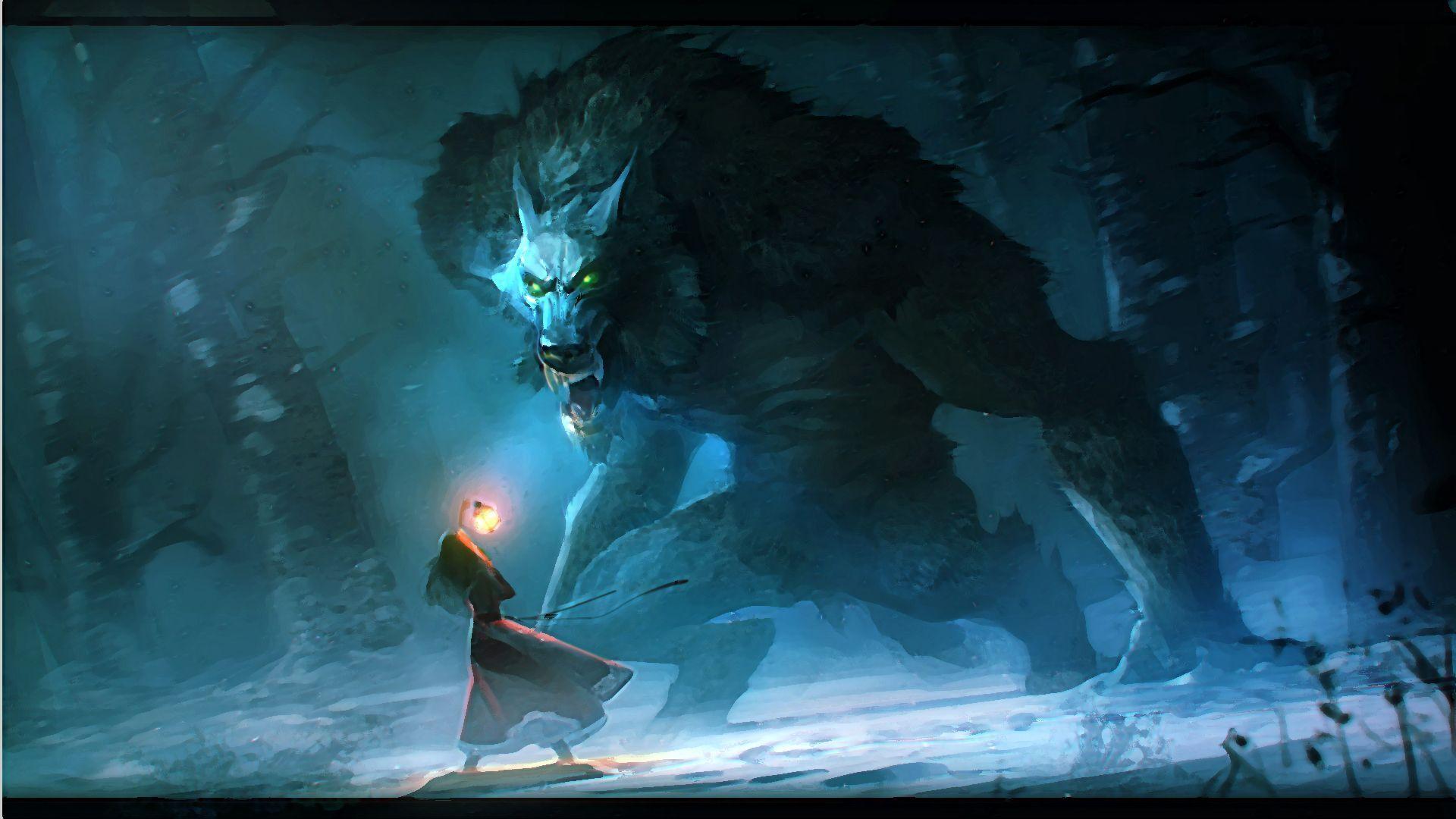 Werewolf Backgrounds Wallpaper Cave