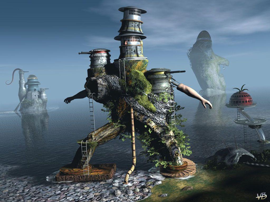 Surreal Backgrounds . Surreal Art Wallpapers - Wallpaper Cave