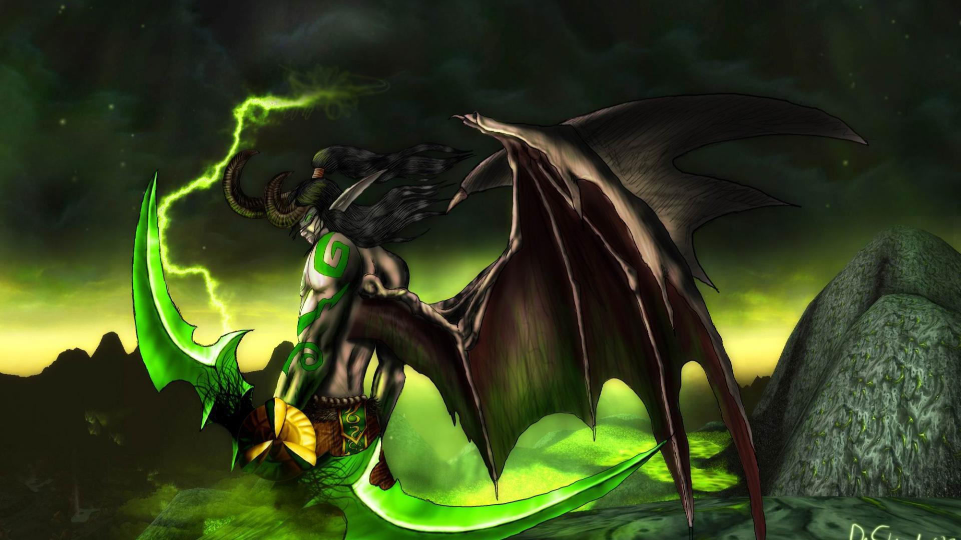 Illidan Stormrage Wallpapers Wallpaper Cave