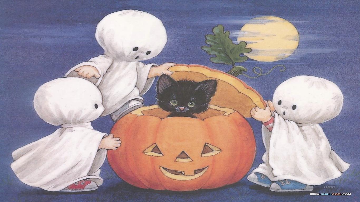 Cute Halloween Wallpapers Wallpaper Cave