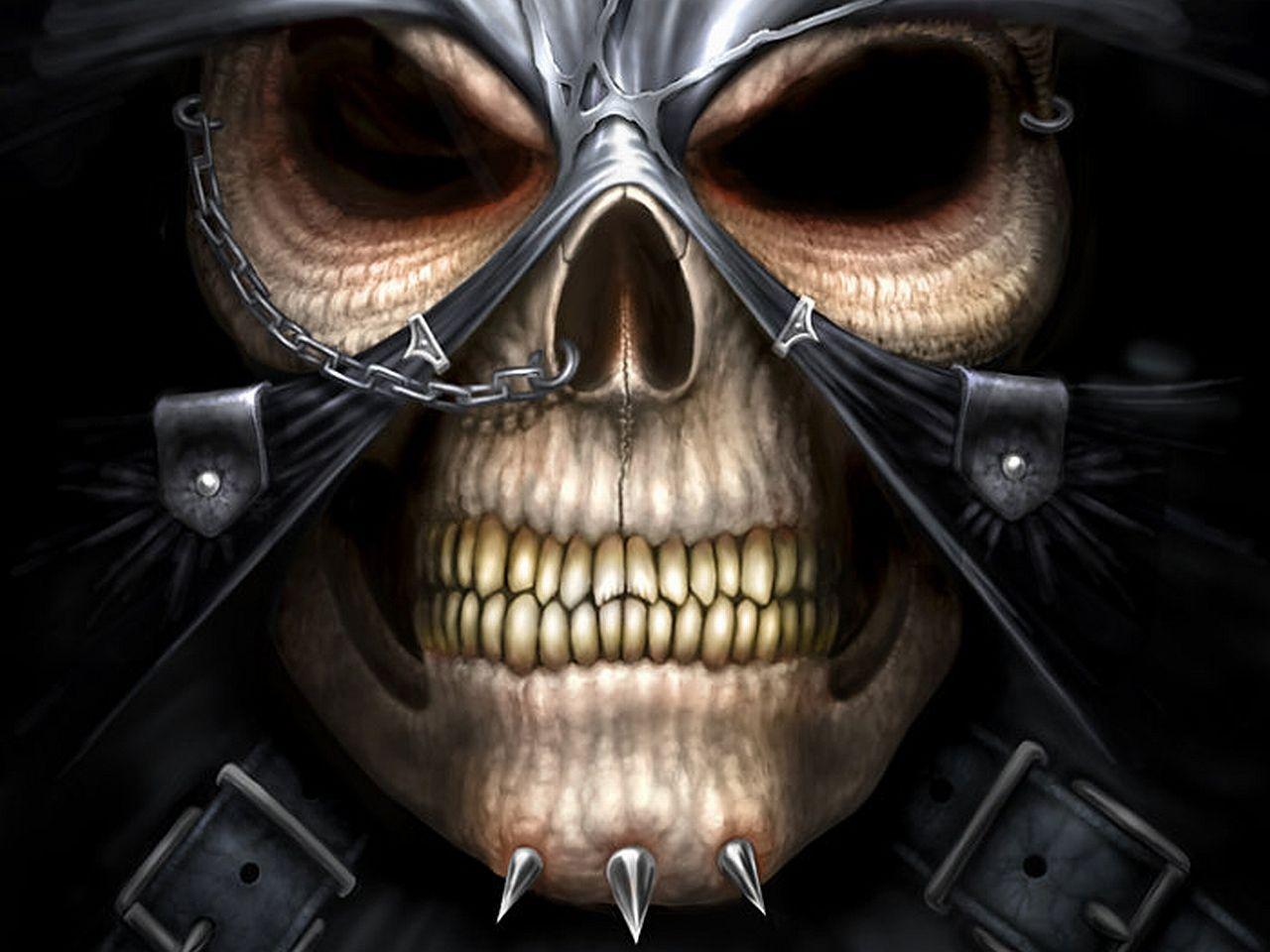 Horror Skull Wallpapers Wallpaper Cave