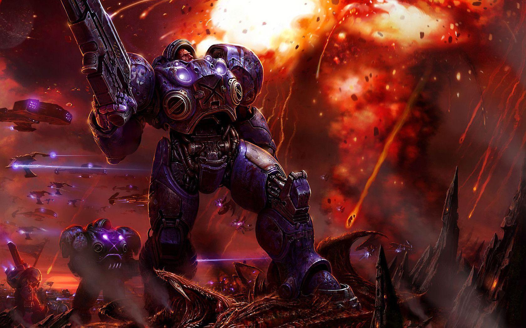 StarCraft 2 Zerg Wallpapers Wallpaper Cave