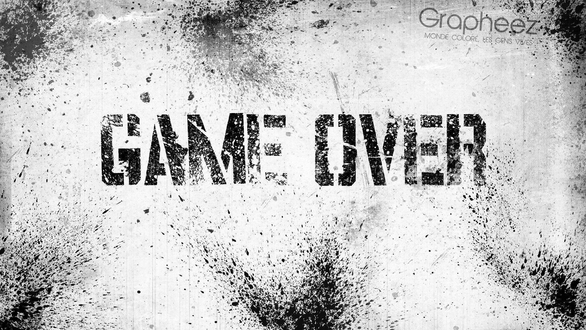 Game Over Wallpapers Wallpaper Cave