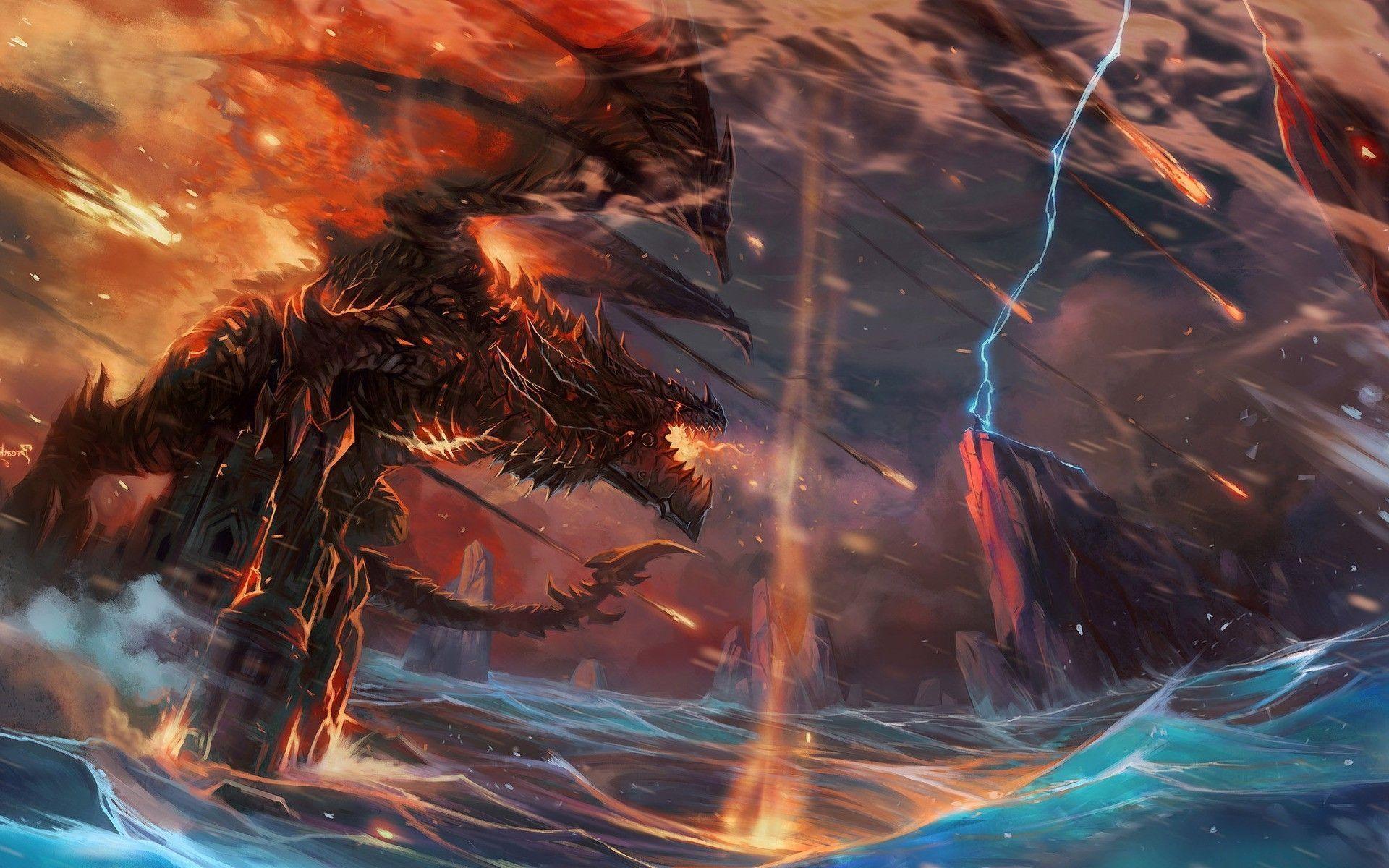 Deathwing Wallpapers Wallpaper Cave